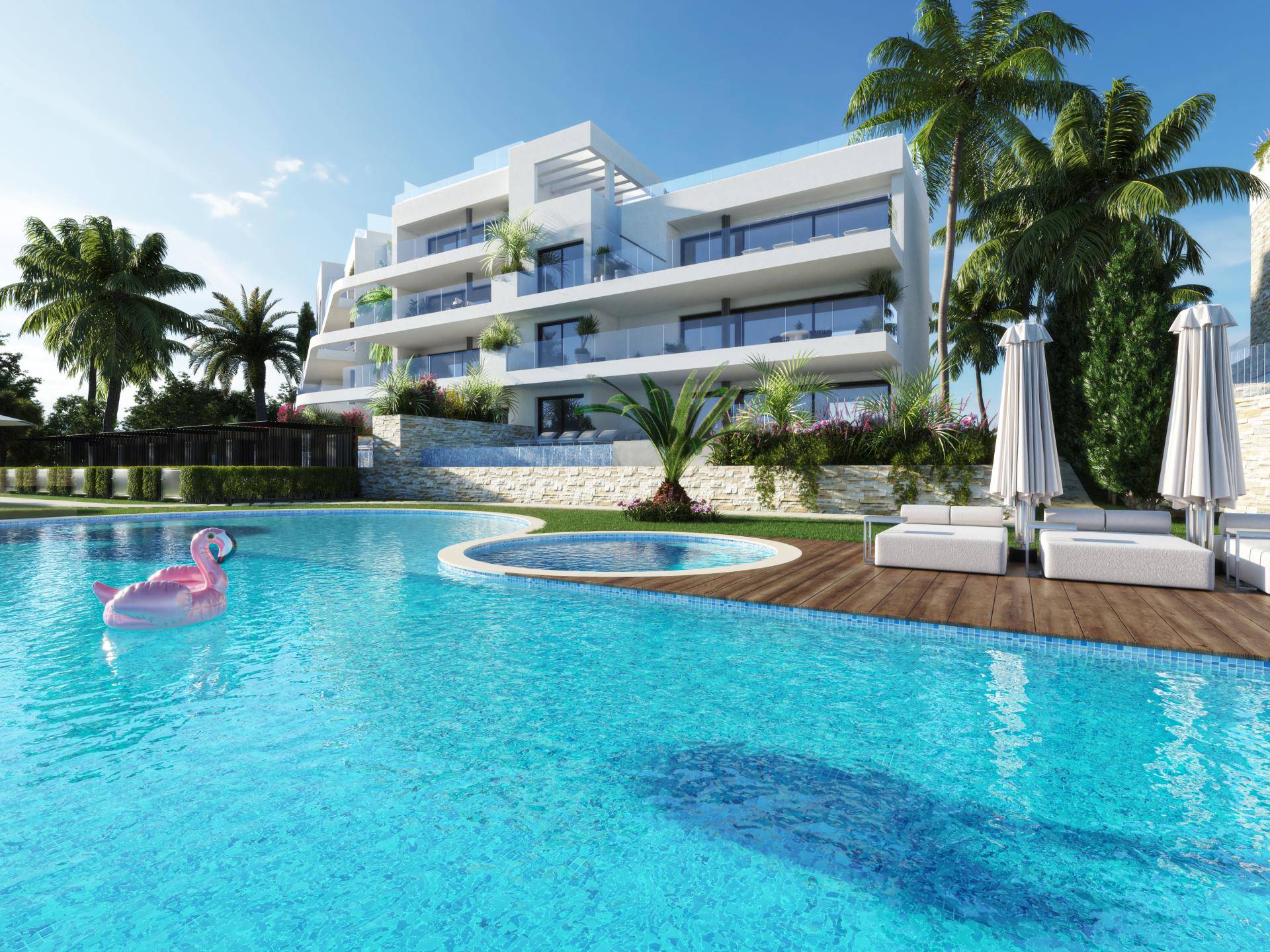 3 bedroom Apartments - solarium in Las Colinas Golf in Medvilla Spanje