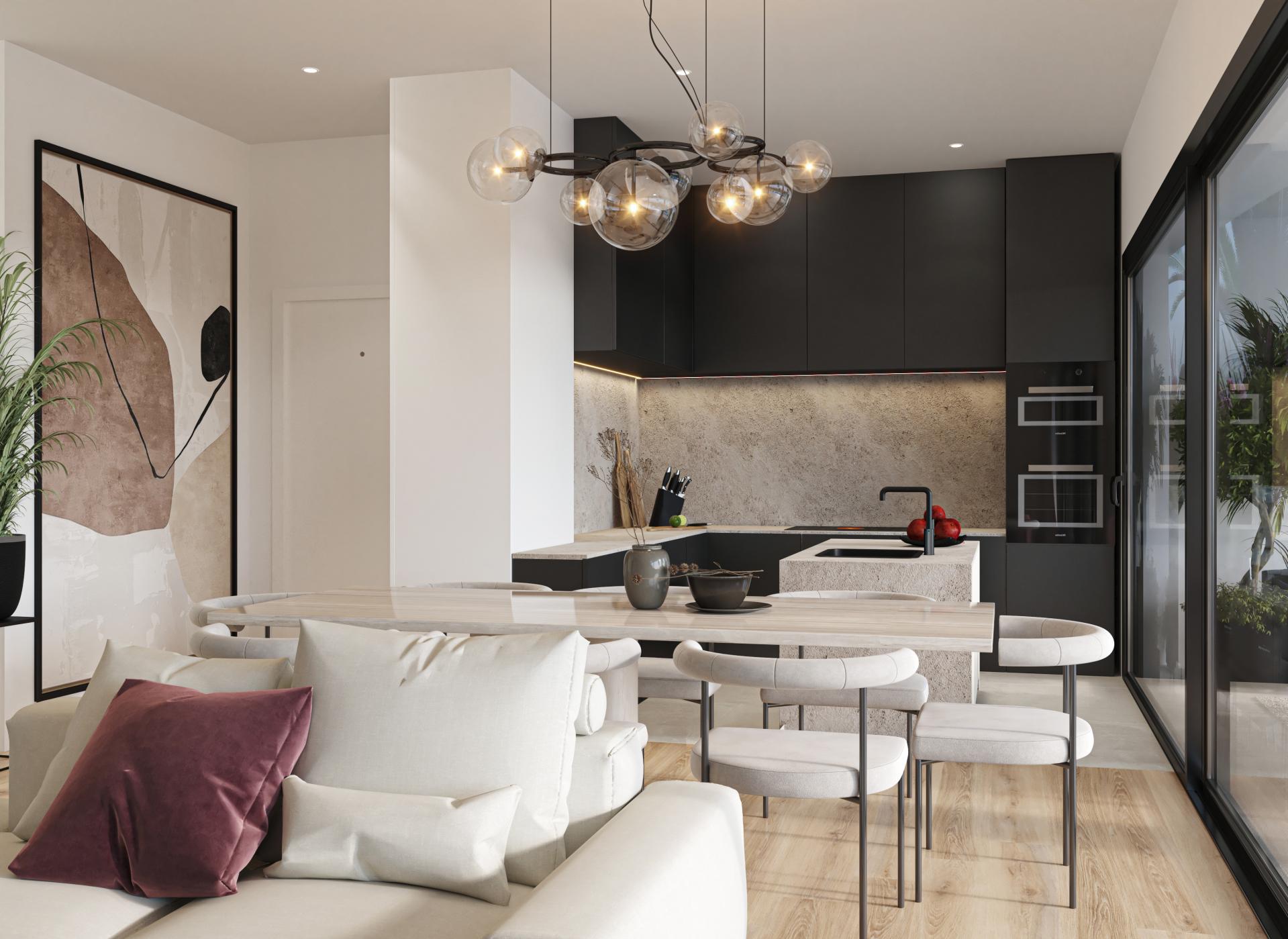 3 bedroom Apartments - solarium in Las Colinas Golf in Medvilla Spanje
