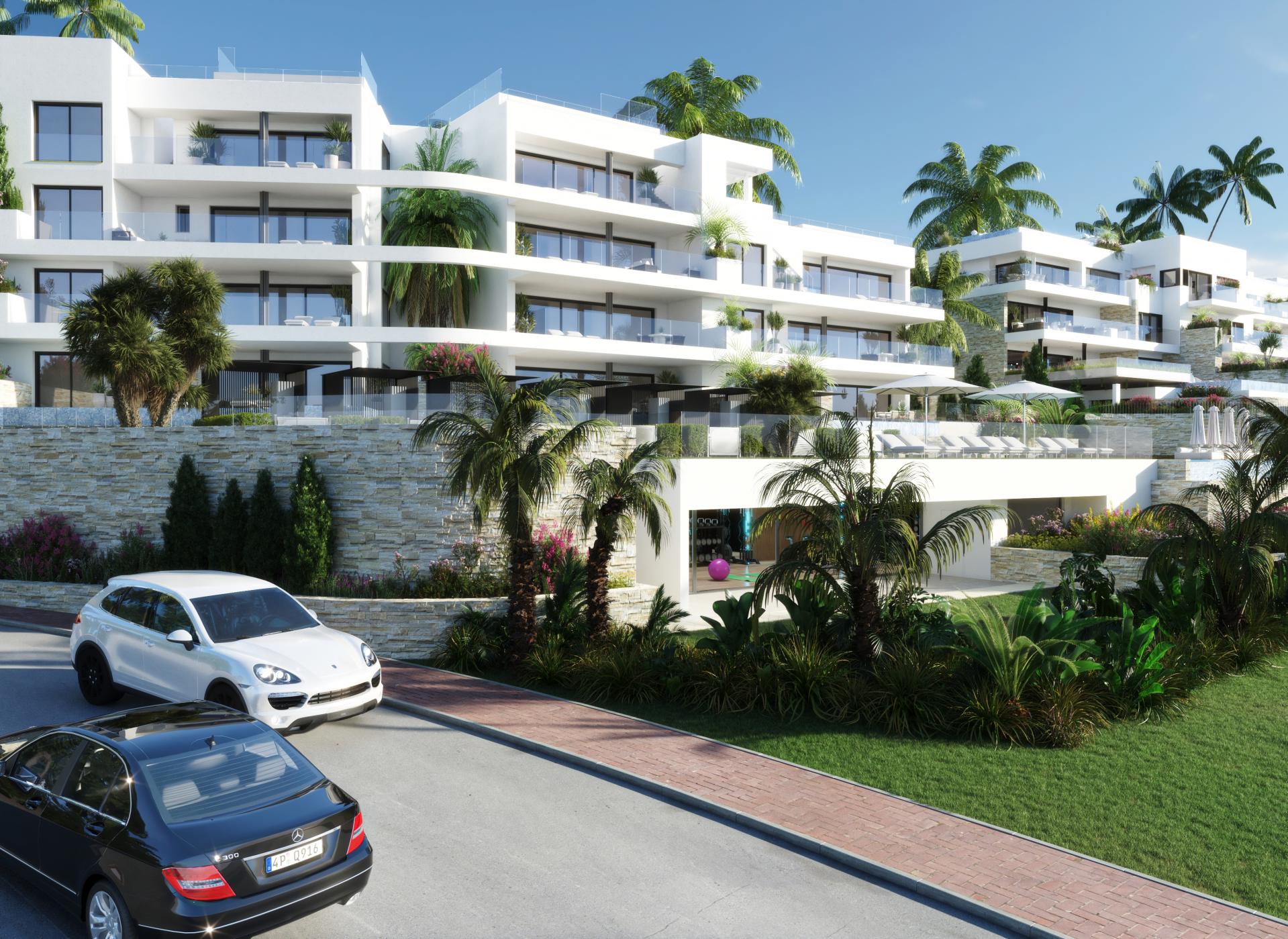 3 bedroom Apartments - solarium in Las Colinas Golf in Medvilla Spanje