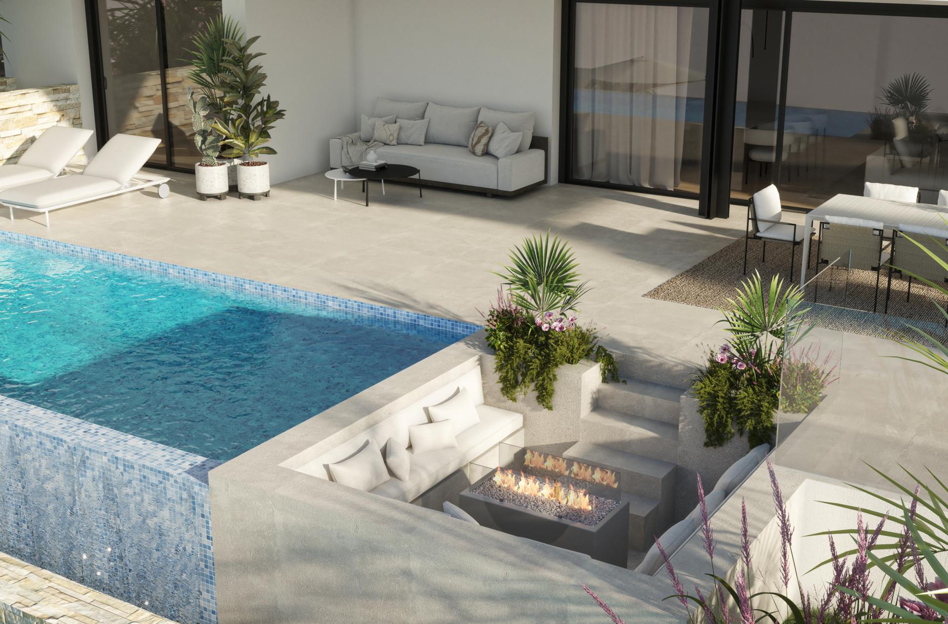 3 bedroom Apartments - solarium in Las Colinas Golf in Medvilla Spanje