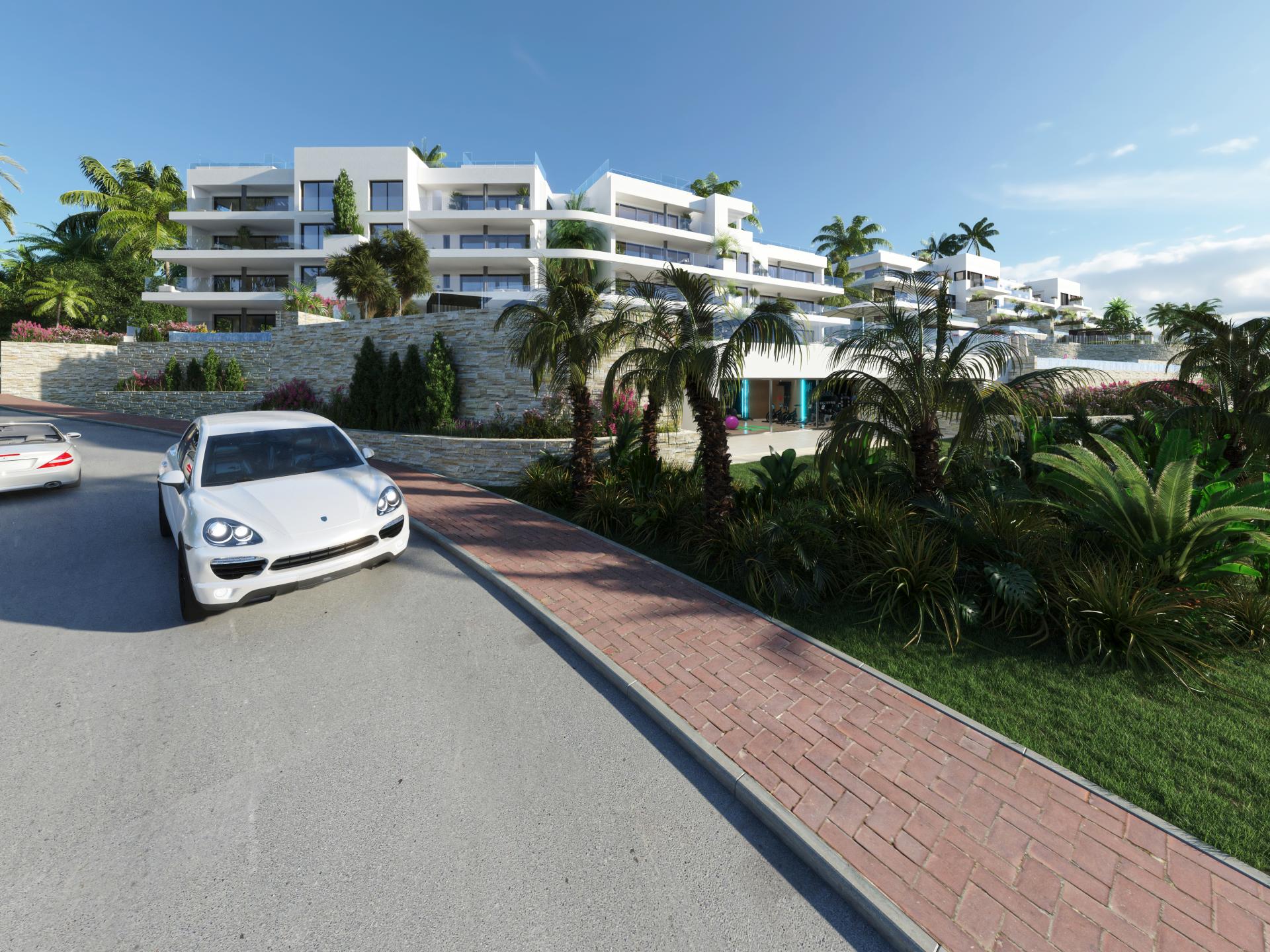 3 bedroom Apartments - solarium in Las Colinas Golf in Medvilla Spanje
