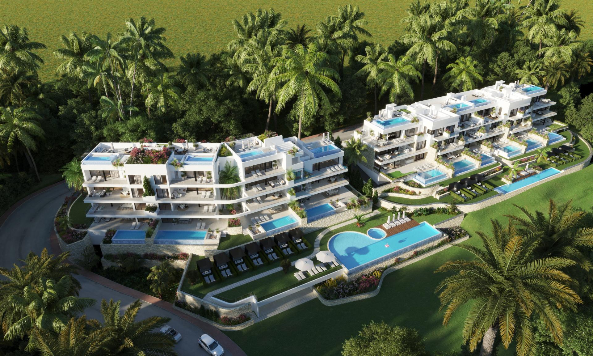 3 bedroom Apartments - solarium in Las Colinas Golf in Medvilla Spanje