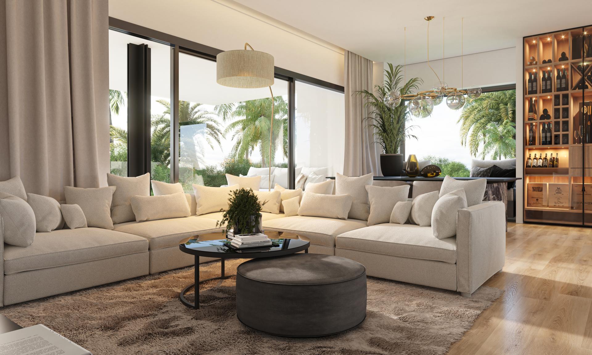 3 bedroom Apartments - solarium in Las Colinas Golf in Medvilla Spanje