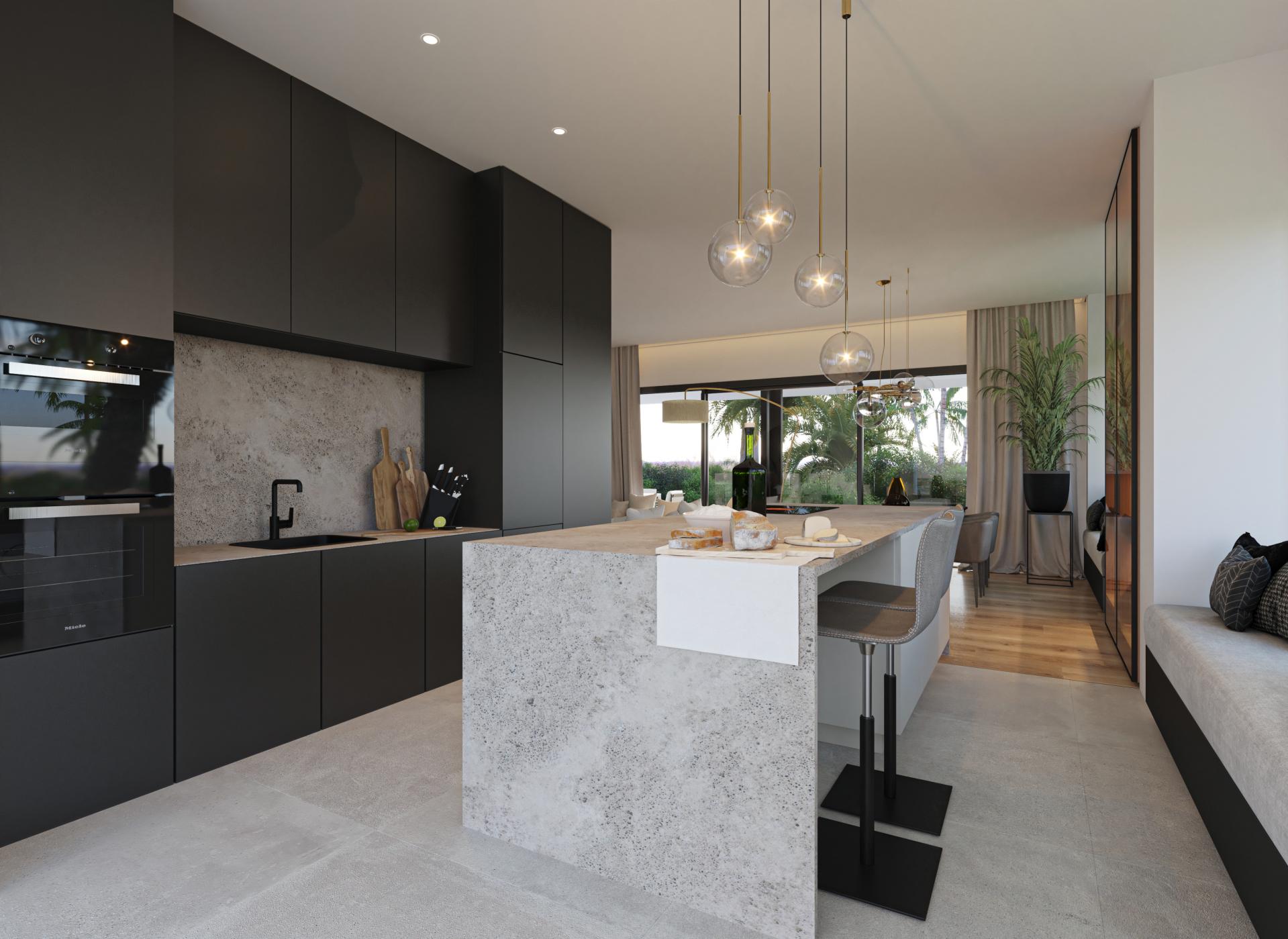 3 bedroom Apartments - solarium in Las Colinas Golf in Medvilla Spanje