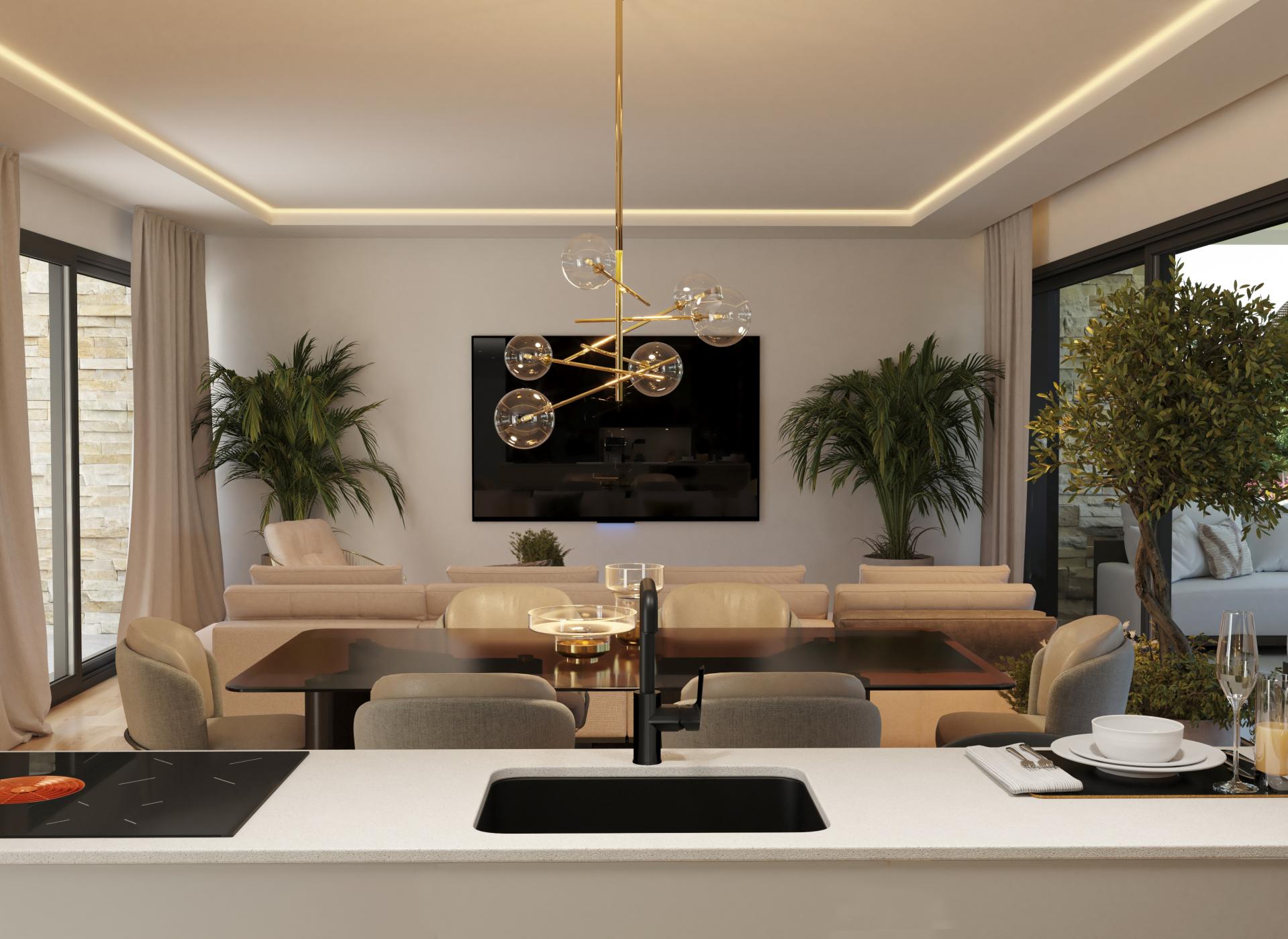3 bedroom Apartments - solarium in Las Colinas Golf in Medvilla Spanje