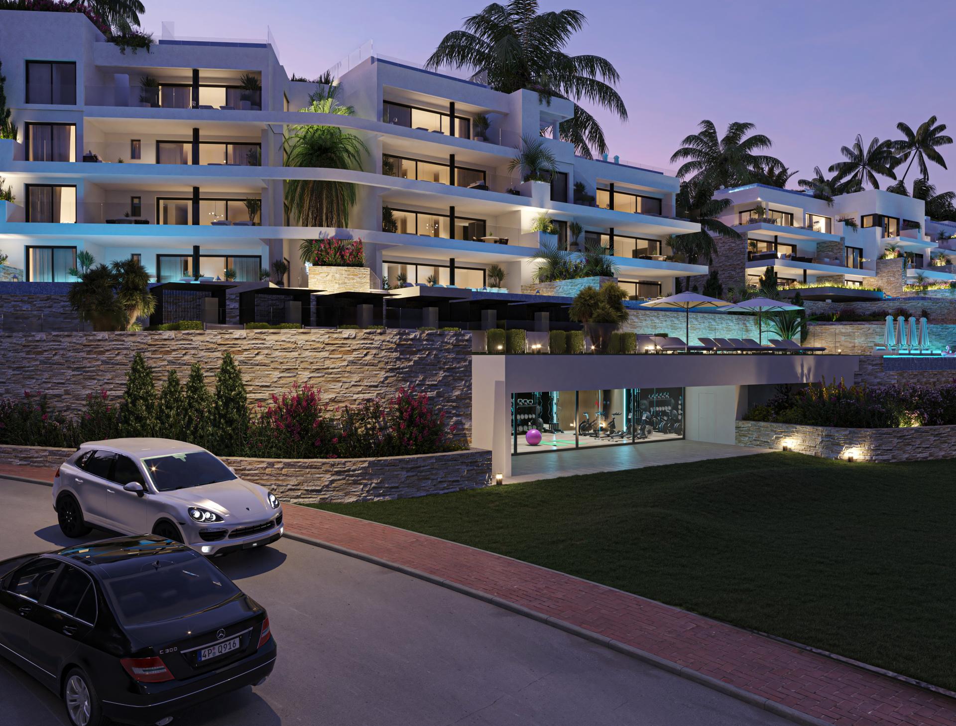 3 bedroom Apartments - solarium in Las Colinas Golf in Medvilla Spanje