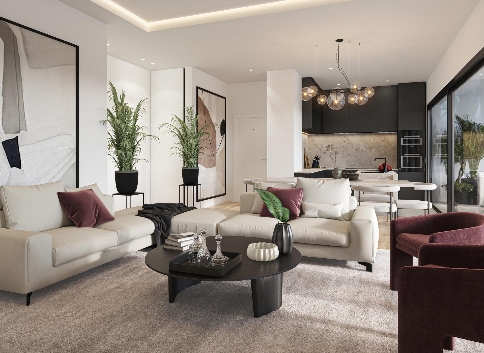 3 bedroom Apartments - solarium in Las Colinas Golf in Medvilla Spanje