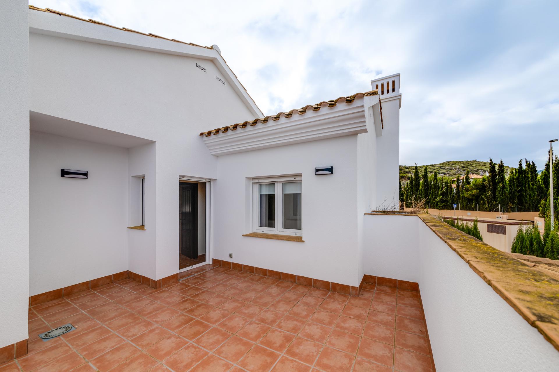 Semi-detached villa with a Spanish touch in Los Altos de las Palas ( Murcia ) in Medvilla Spanje