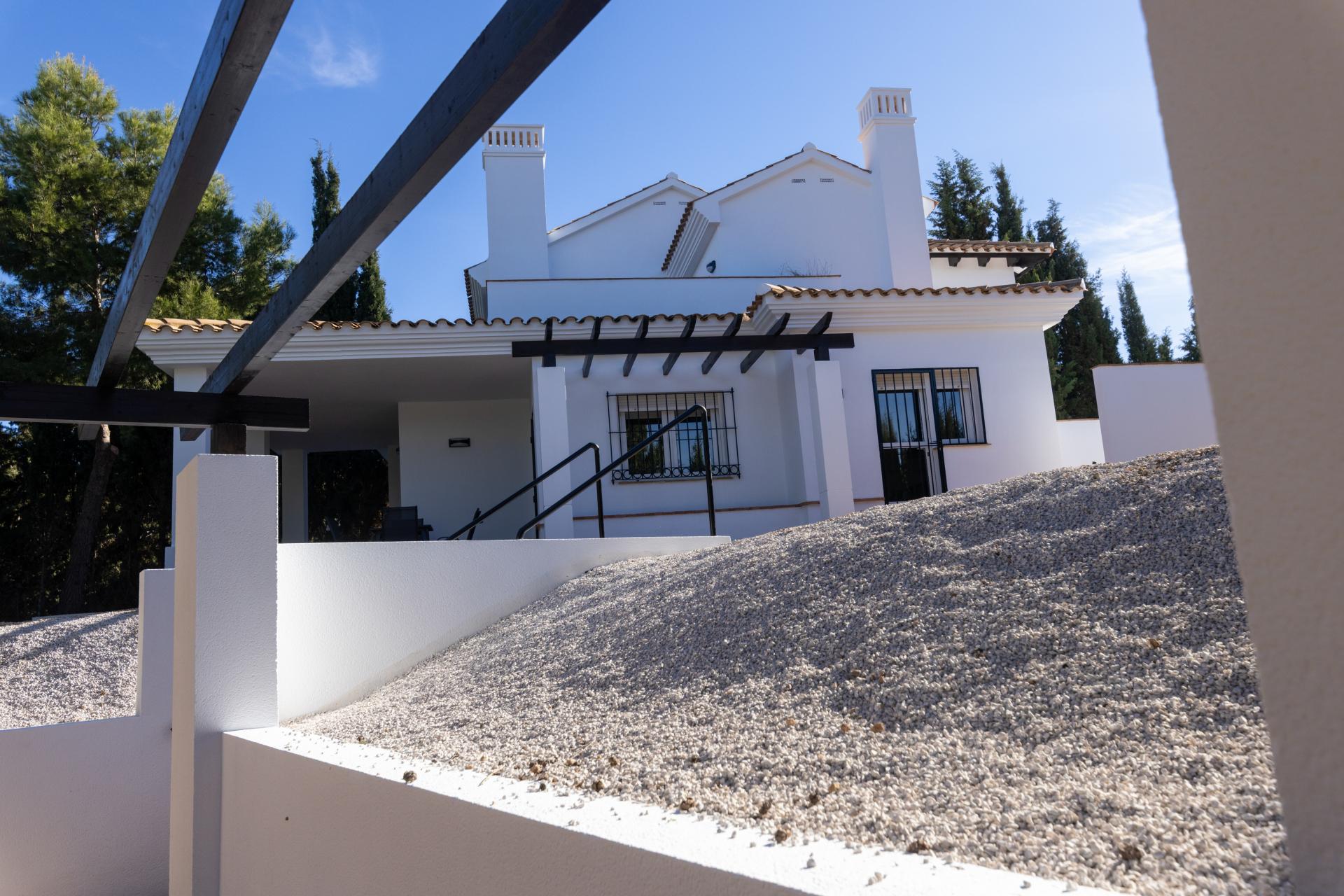 Semi-detached villa with a Spanish touch in Los Altos de las Palas ( Murcia ) in Medvilla Spanje