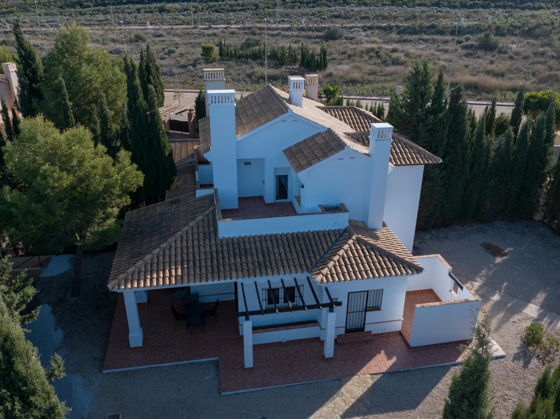 Semi-detached villa with a Spanish touch in Los Altos de las Palas ( Murcia ) in Medvilla Spanje