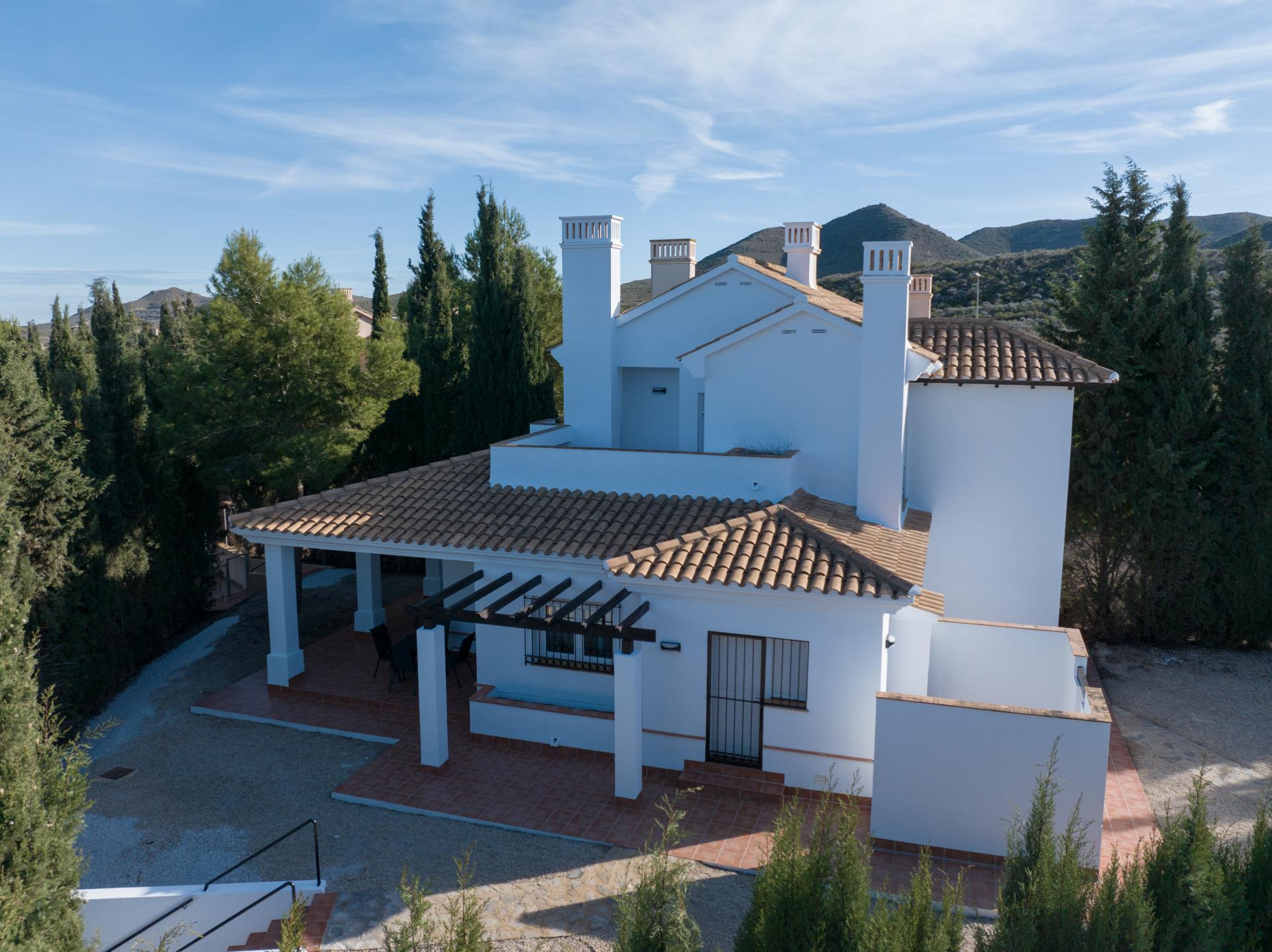 Semi-detached villa with a Spanish touch in Los Altos de las Palas ( Murcia ) in Medvilla Spanje