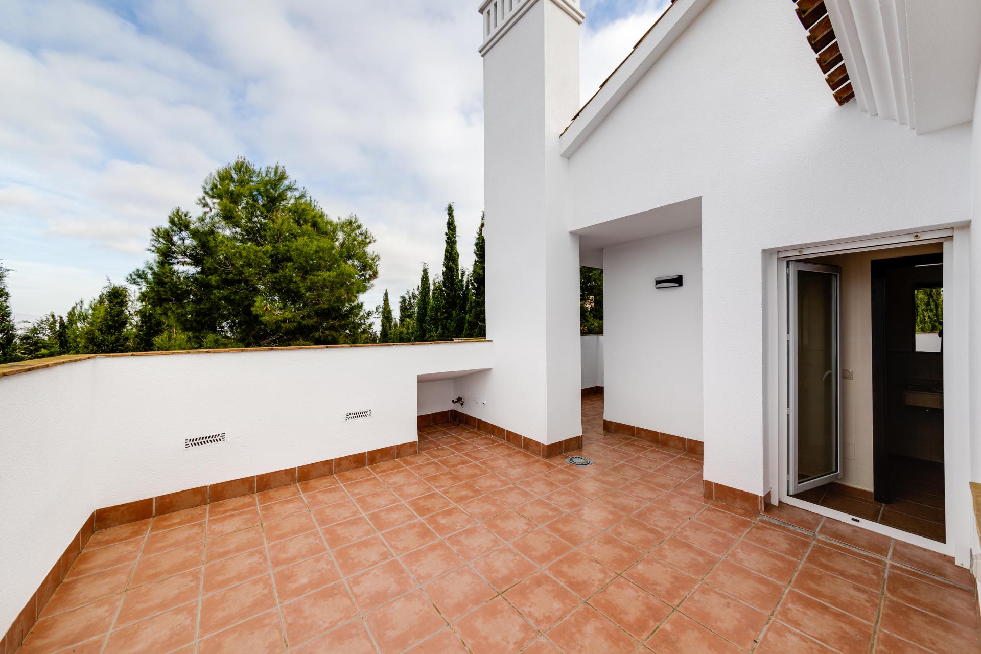 Semi-detached villa with a Spanish touch in Los Altos de las Palas ( Murcia ) in Medvilla Spanje