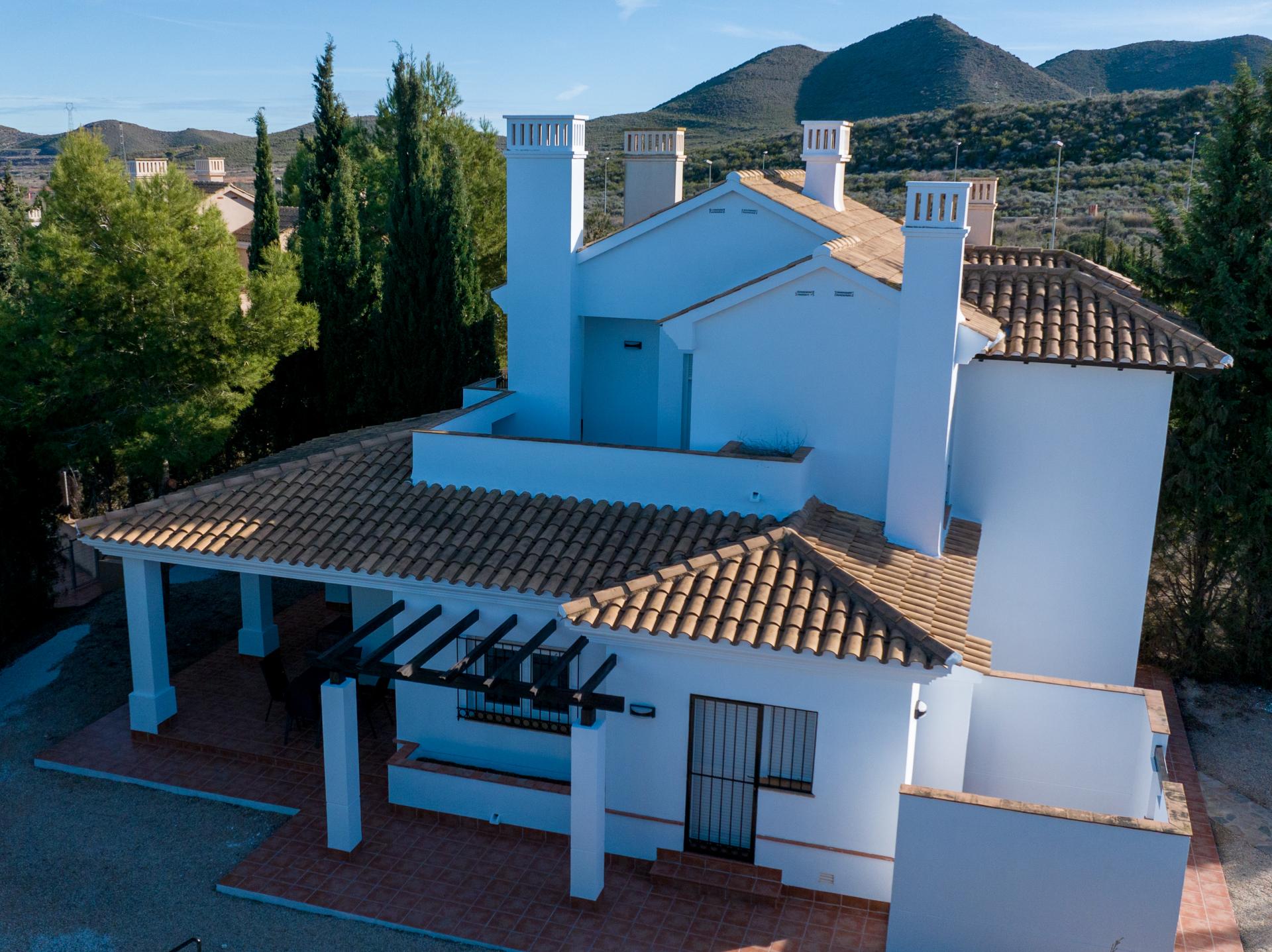 Semi-detached villa with a Spanish touch in Los Altos de las Palas ( Murcia ) in Medvilla Spanje