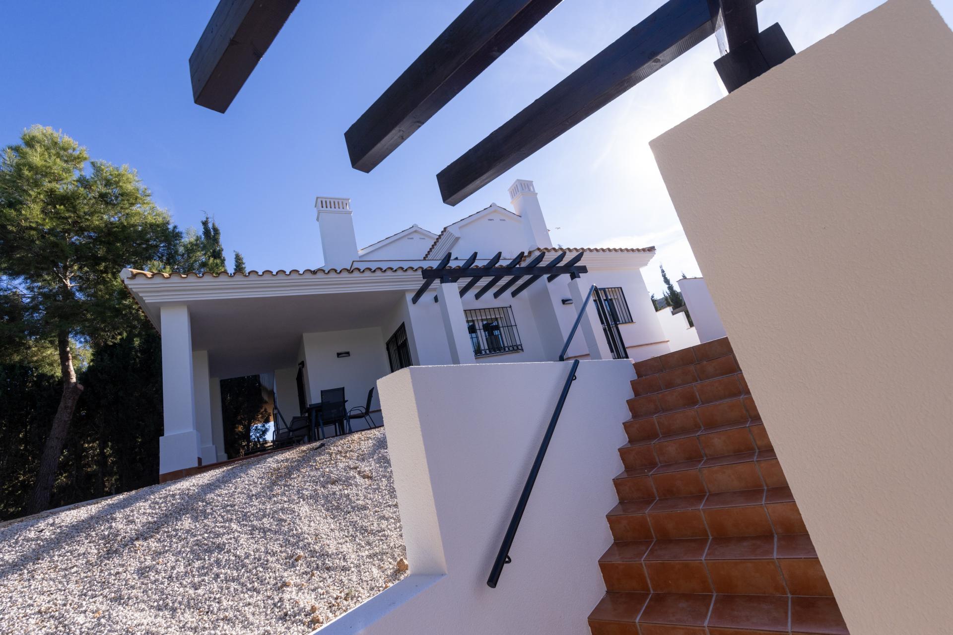 Semi-detached villa with a Spanish touch in Los Altos de las Palas ( Murcia ) in Medvilla Spanje