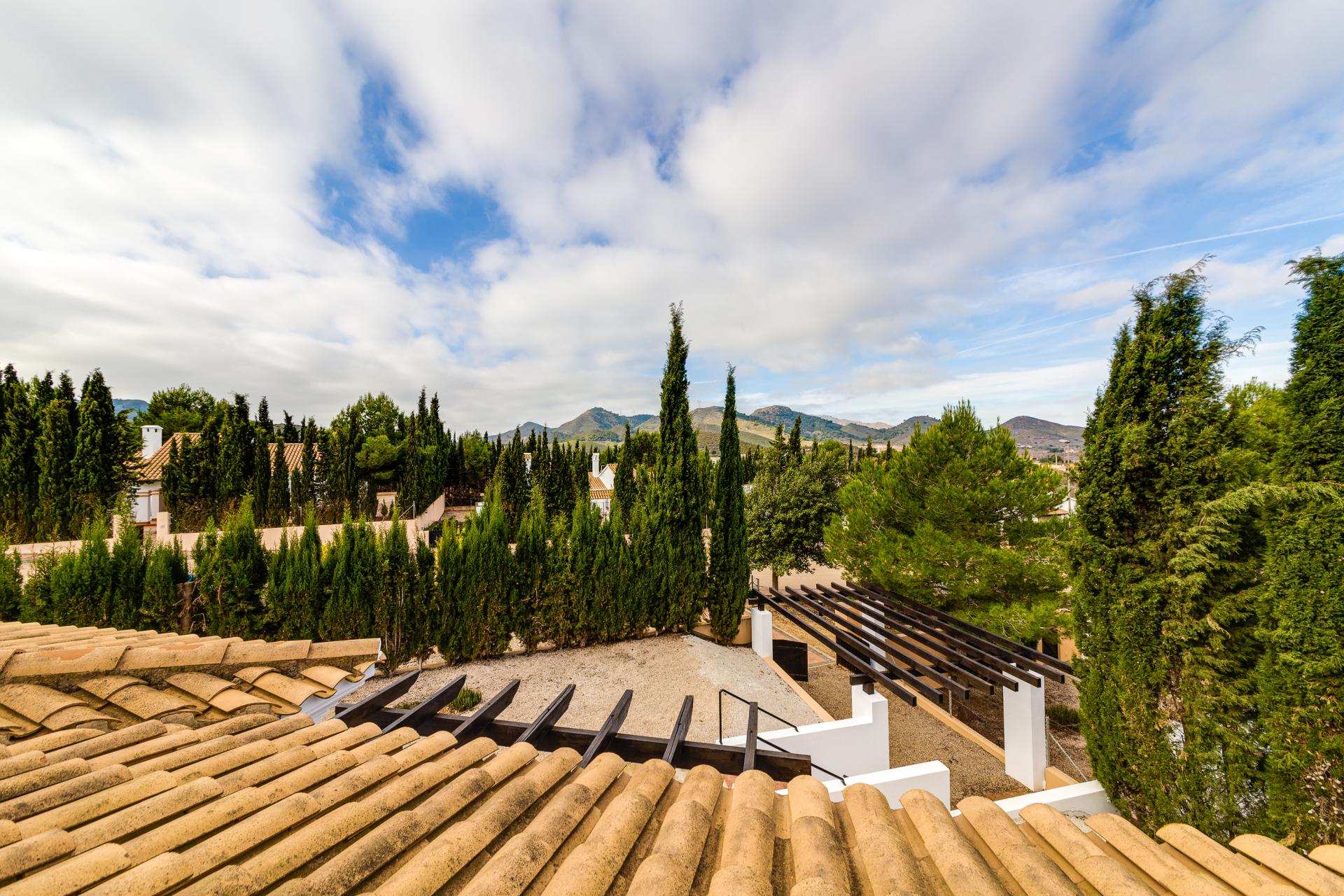 Semi-detached villa with a Spanish touch in Los Altos de las Palas ( Murcia ) in Medvilla Spanje