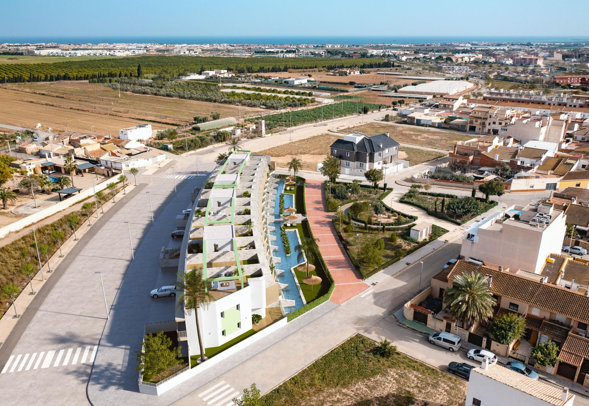3 bedroom Apartments - solarium in Pilar de la Horadada in Medvilla Spanje