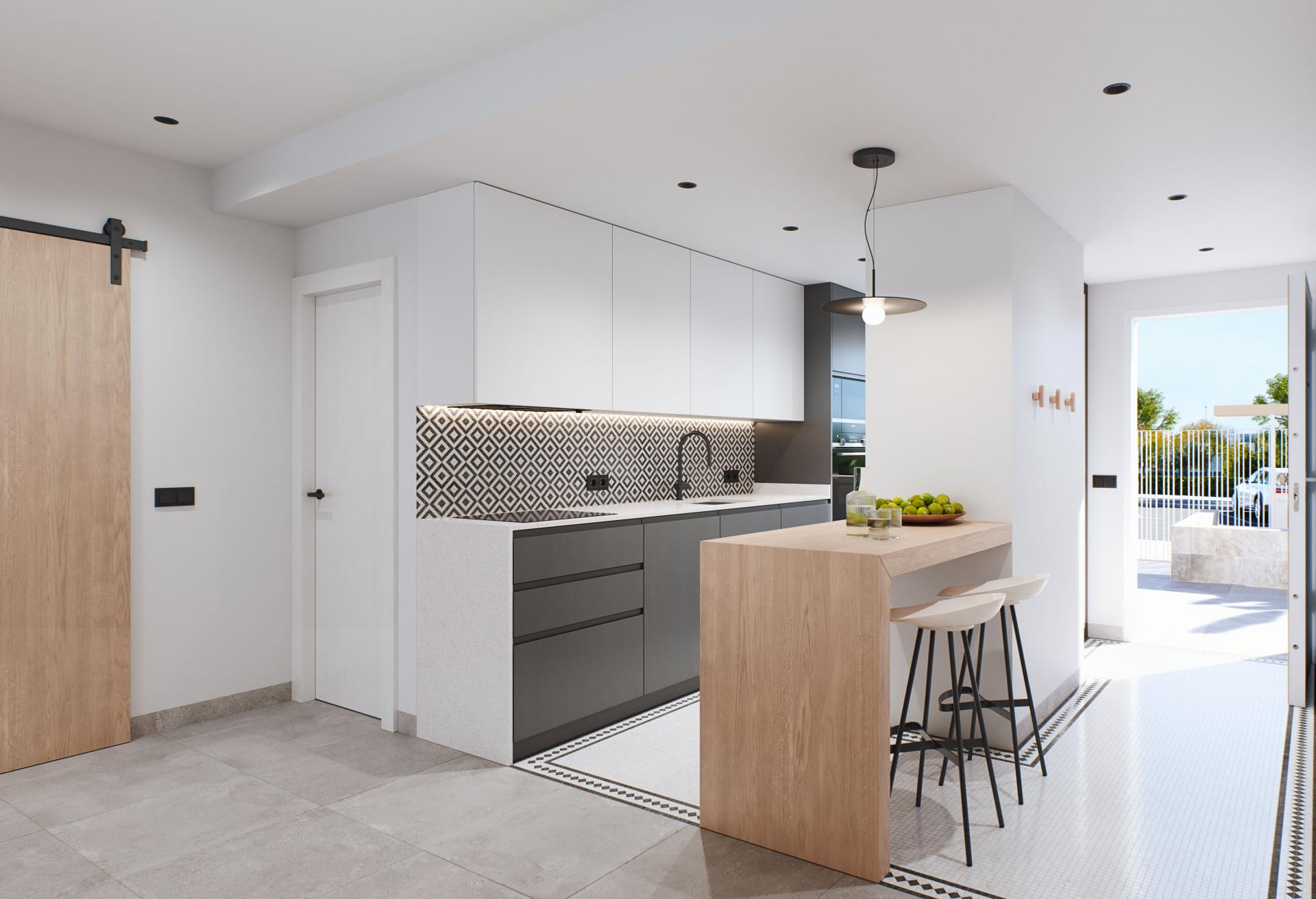 3 bedroom Apartments - solarium in Pilar de la Horadada in Medvilla Spanje