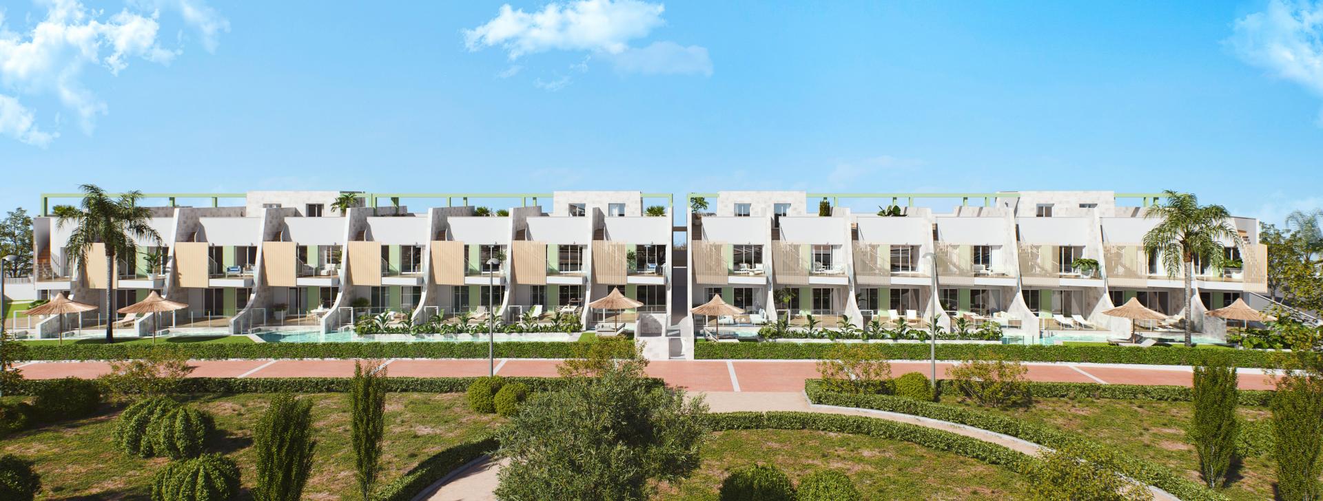3 bedroom Apartments - solarium in Pilar de la Horadada in Medvilla Spanje