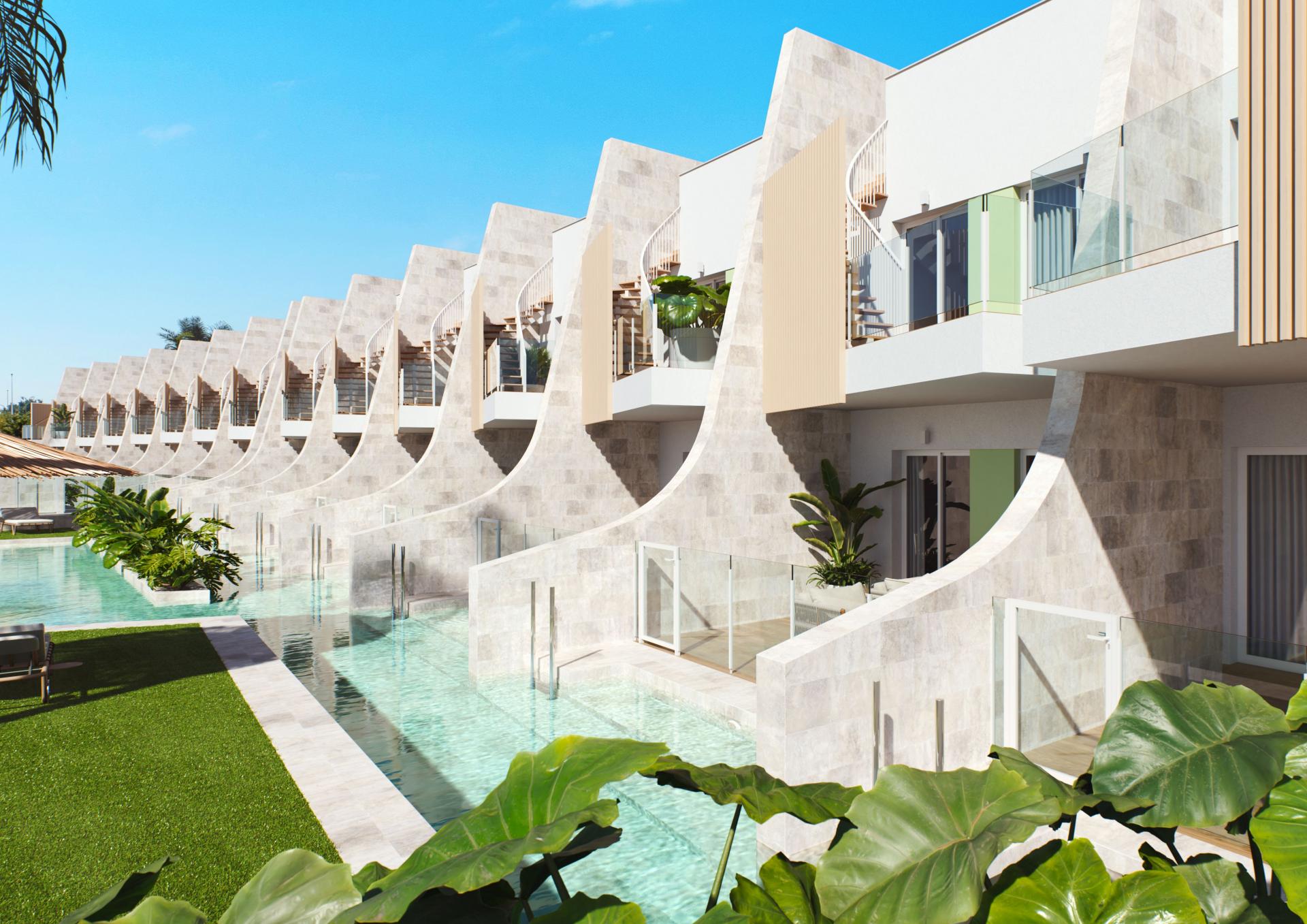 3 bedroom Apartments - solarium in Pilar de la Horadada in Medvilla Spanje