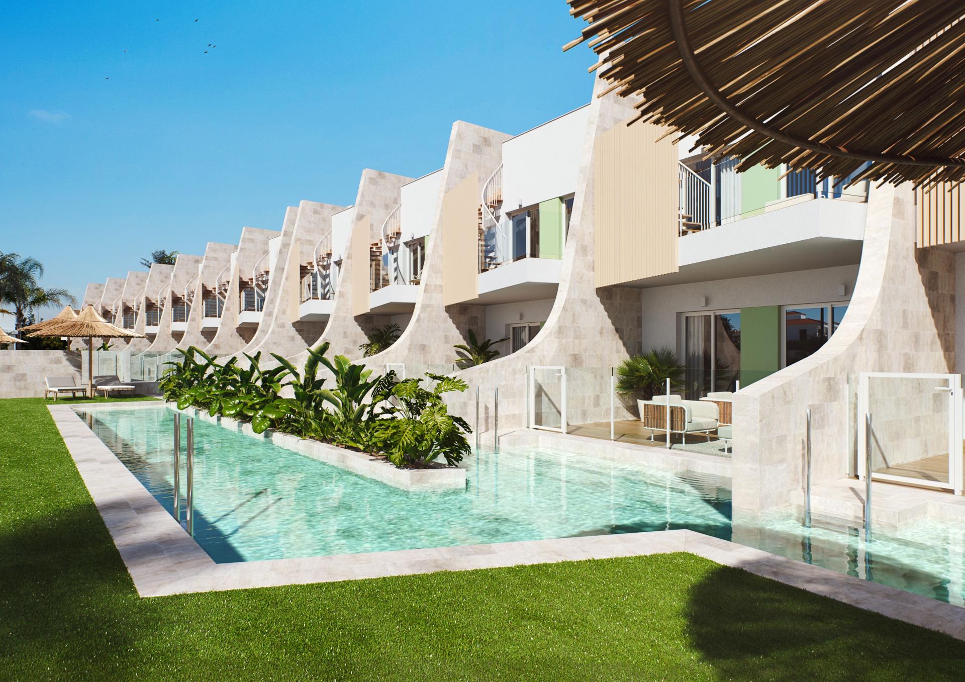 3 bedroom Apartments - solarium in Pilar de la Horadada in Medvilla Spanje