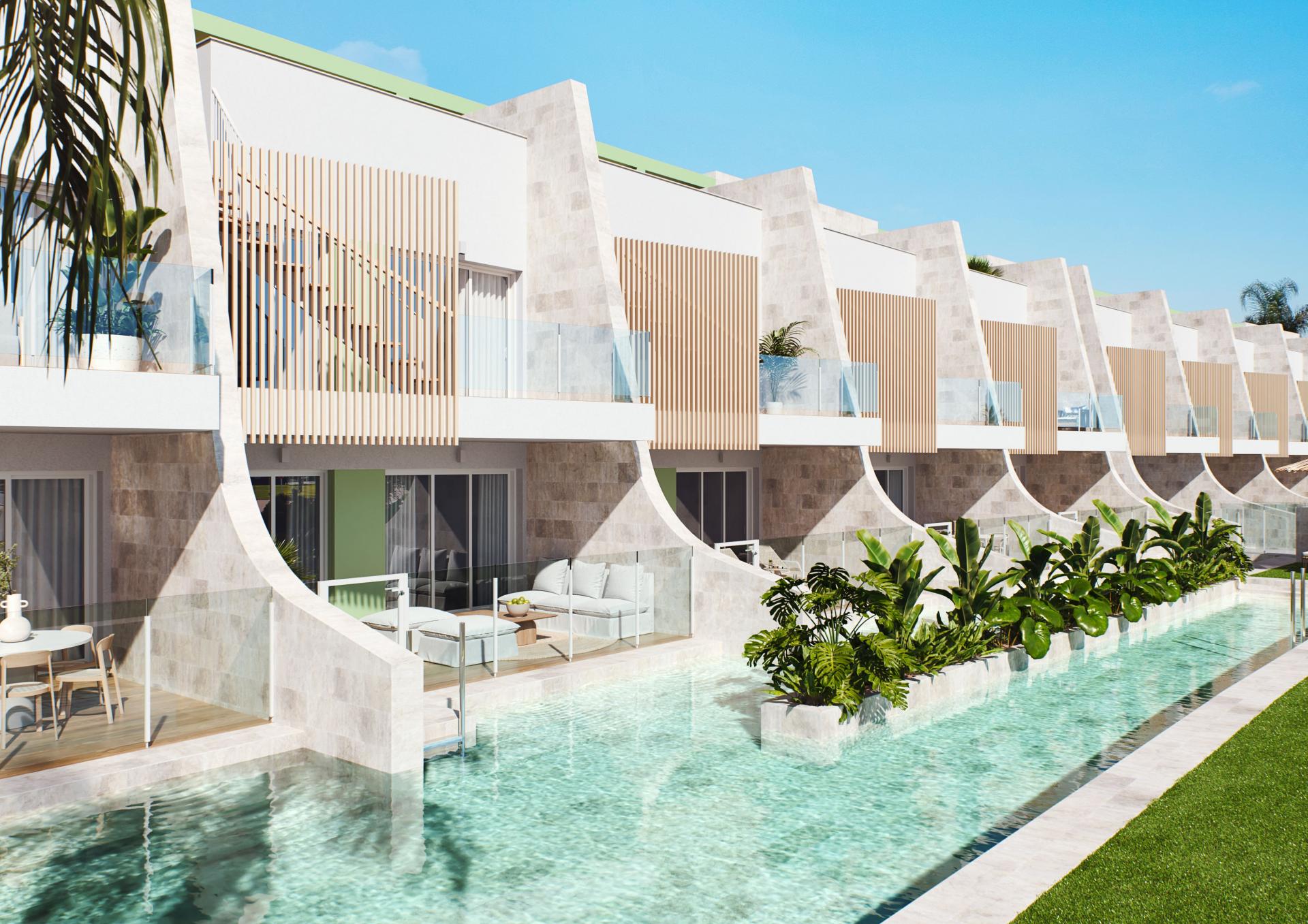 3 bedroom Apartments - solarium in Pilar de la Horadada in Medvilla Spanje
