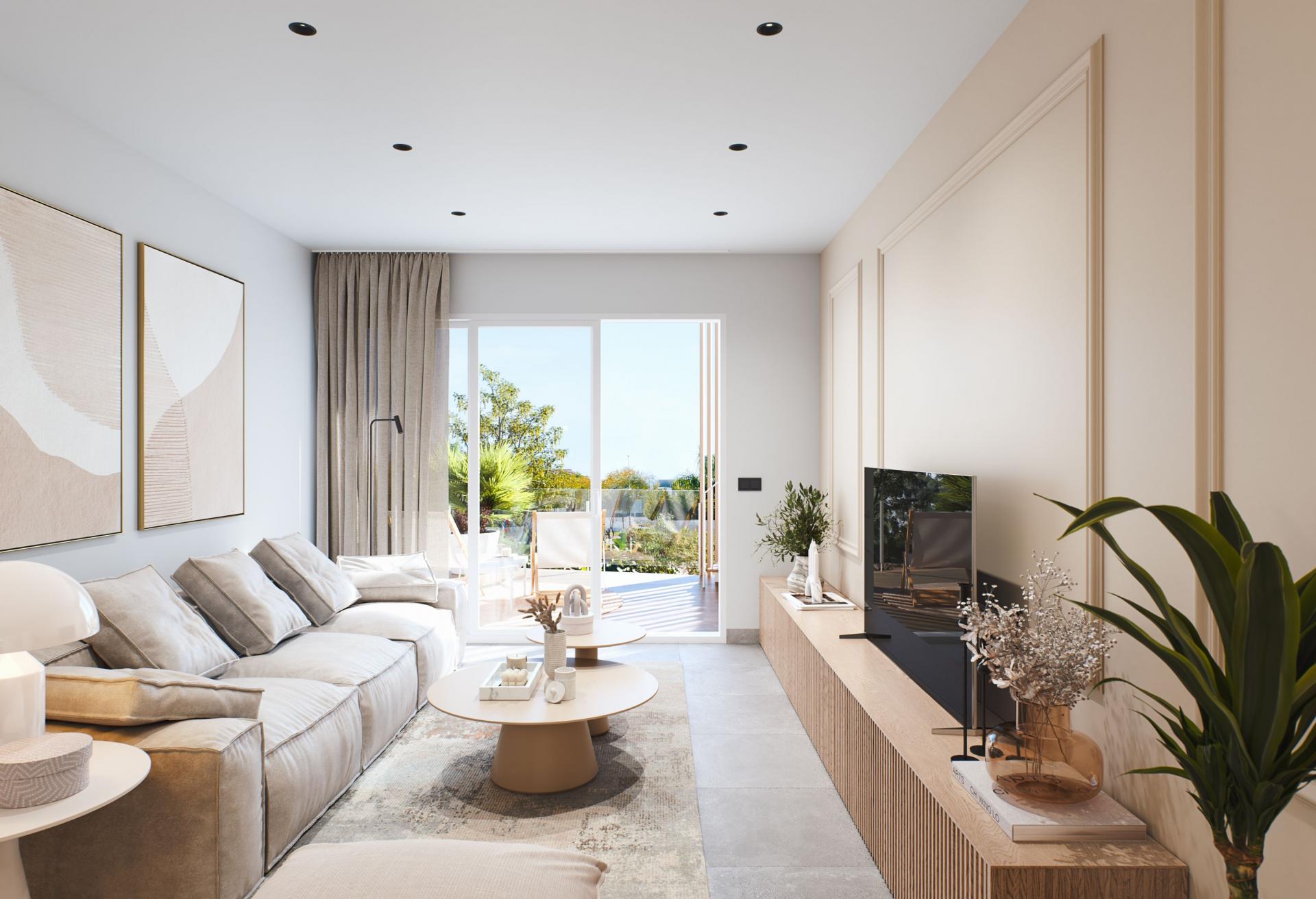 3 bedroom Apartments - solarium in Pilar de la Horadada in Medvilla Spanje