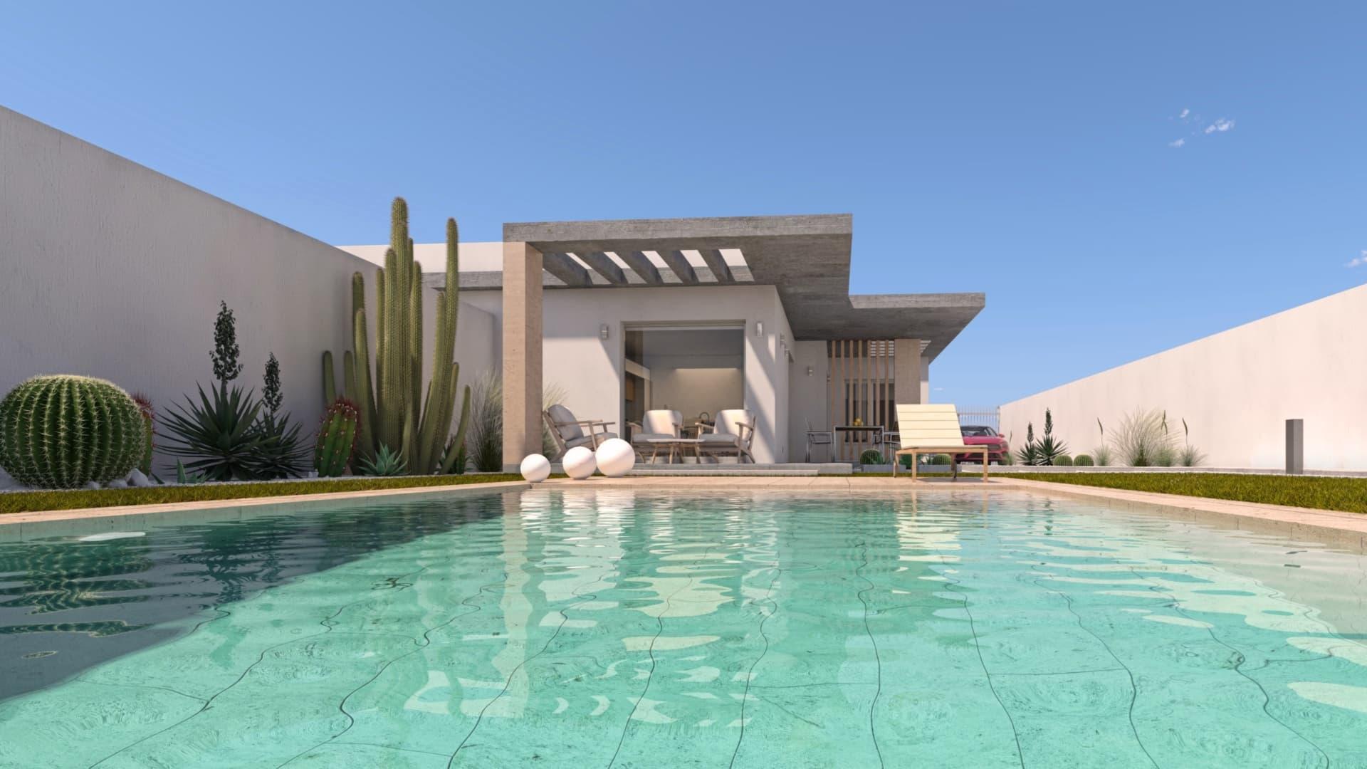 3 bedroom Villa in Santiago de la Ribera in Medvilla Spanje