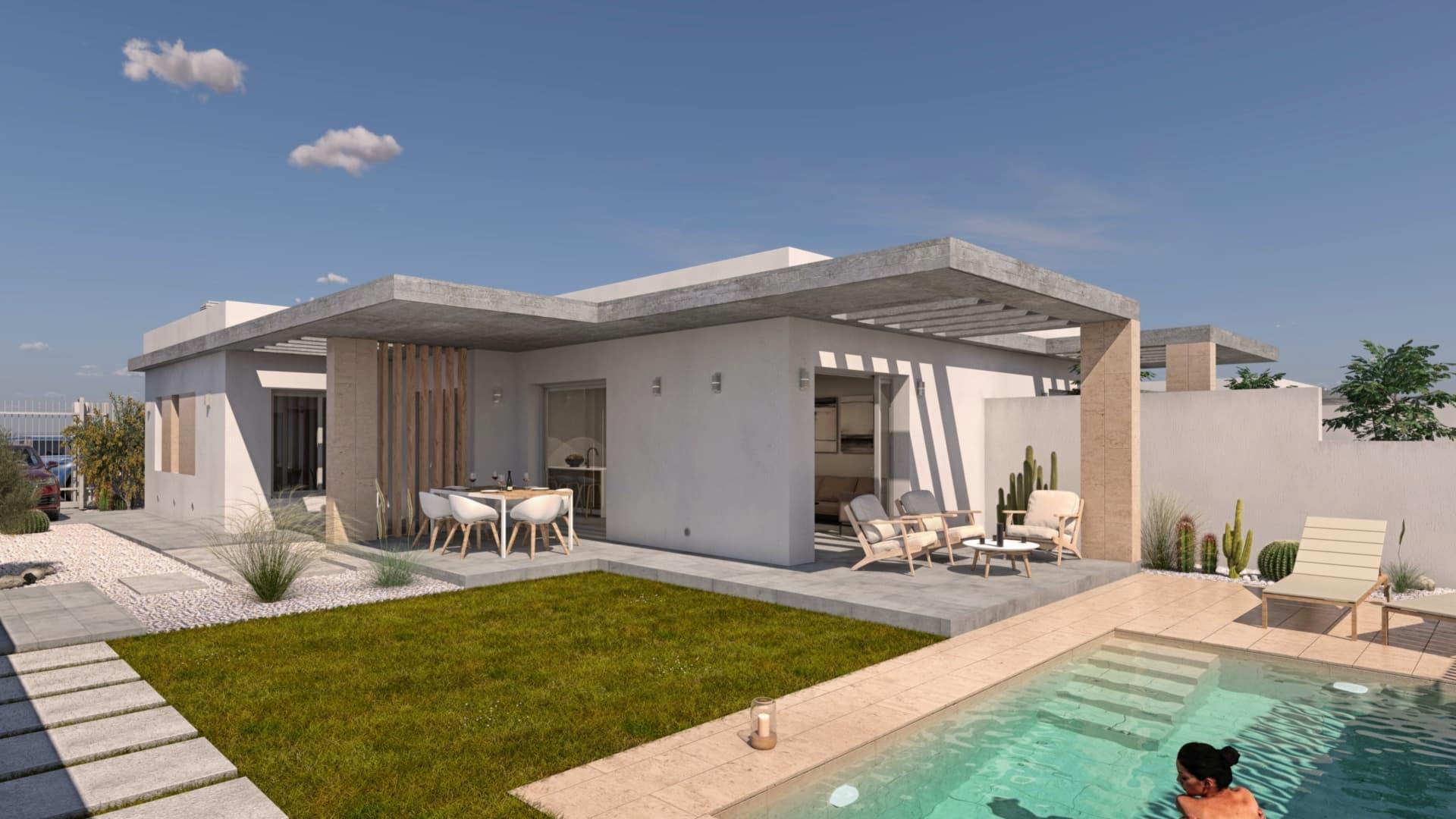 3 bedroom Villa in Santiago de la Ribera in Medvilla Spanje