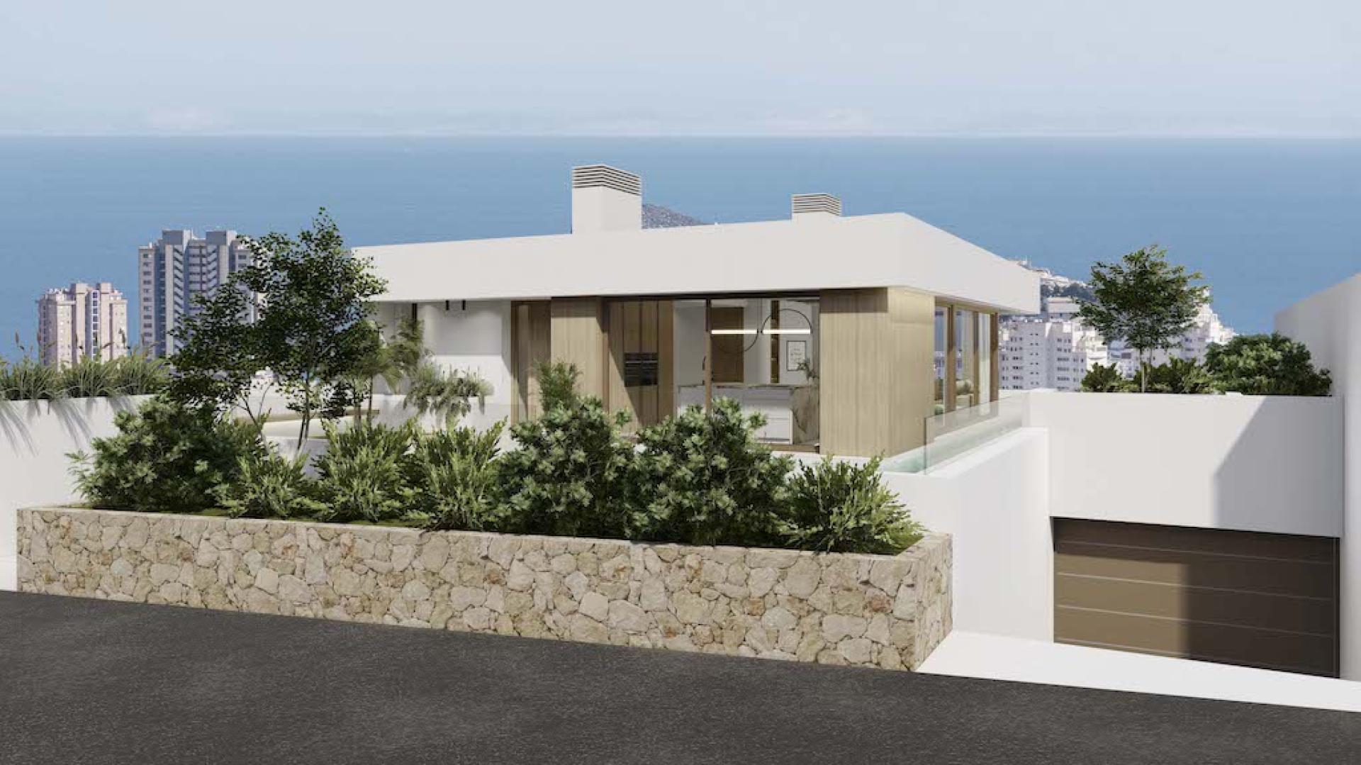 3 bedroom Villa in Finestrat - New build in Medvilla Spanje