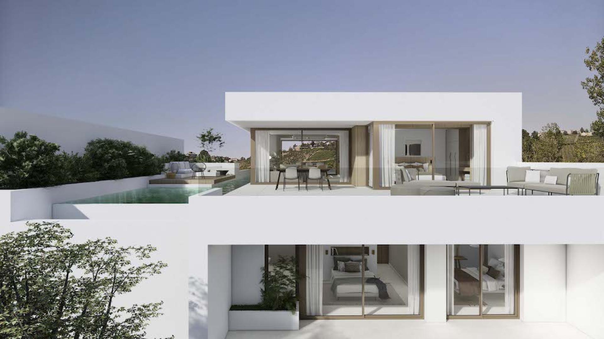 3 bedroom Villa in Finestrat - New build in Medvilla Spanje