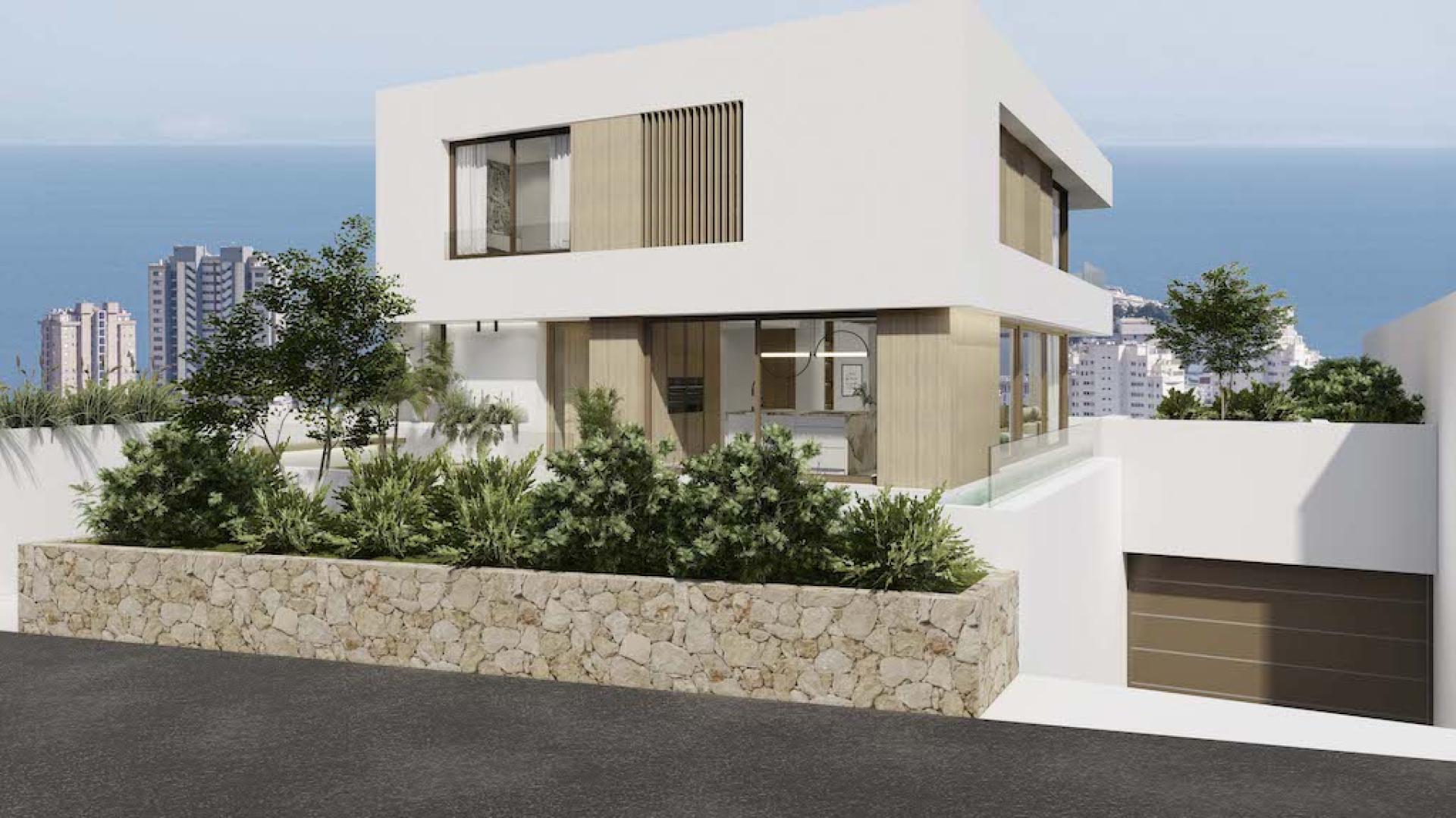 3 bedroom Villa in Finestrat - New build in Medvilla Spanje