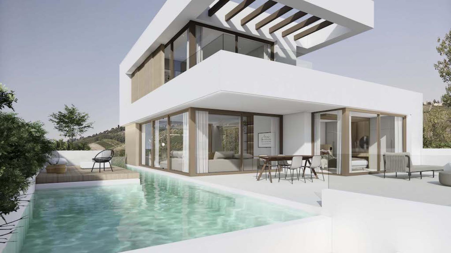 3 bedroom Villa in Finestrat - New build in Medvilla Spanje