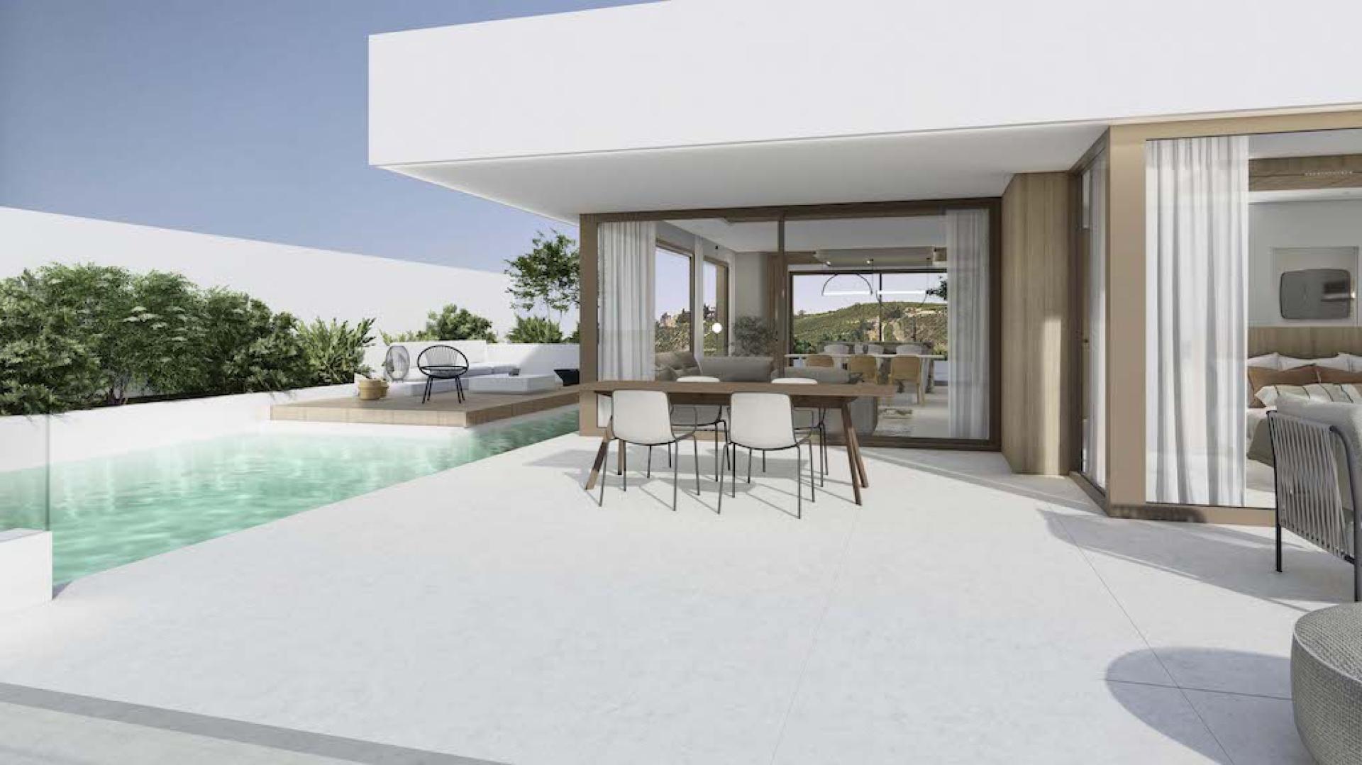 3 bedroom Villa in Finestrat - New build in Medvilla Spanje