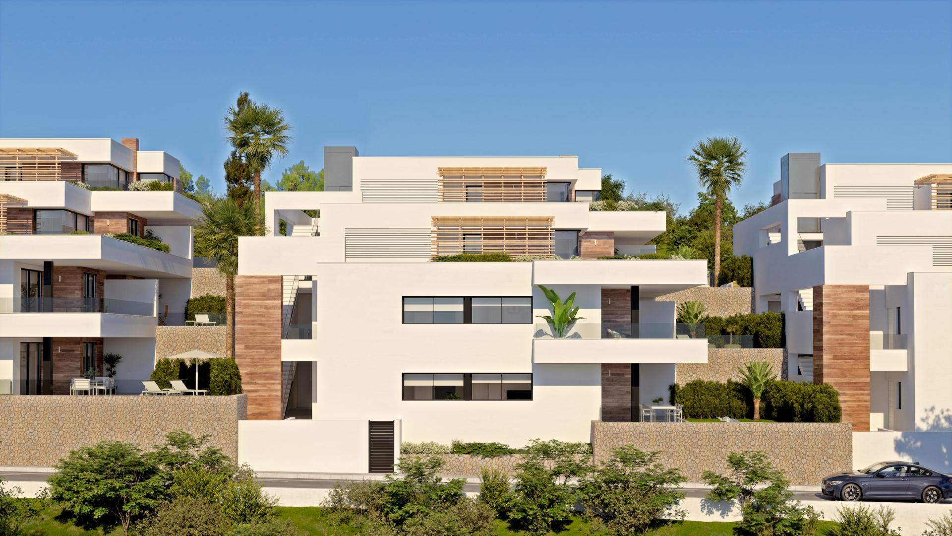 3 bedroom Apartment with garden in Benitachell - Cumbre del Sol in Medvilla Spanje