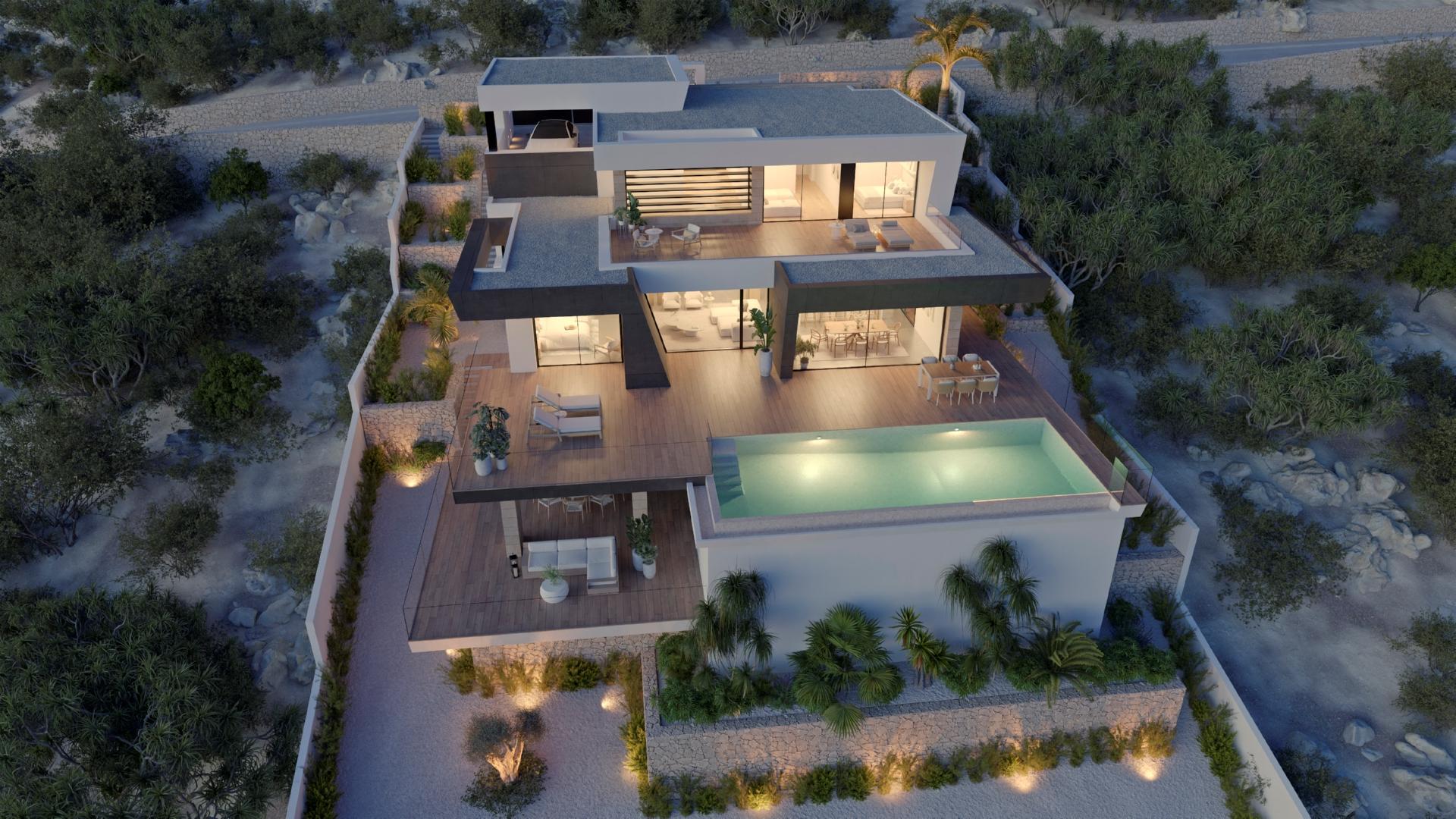 3 bedroom Villa in Benitachell - Cumbre del Sol in Medvilla Spanje