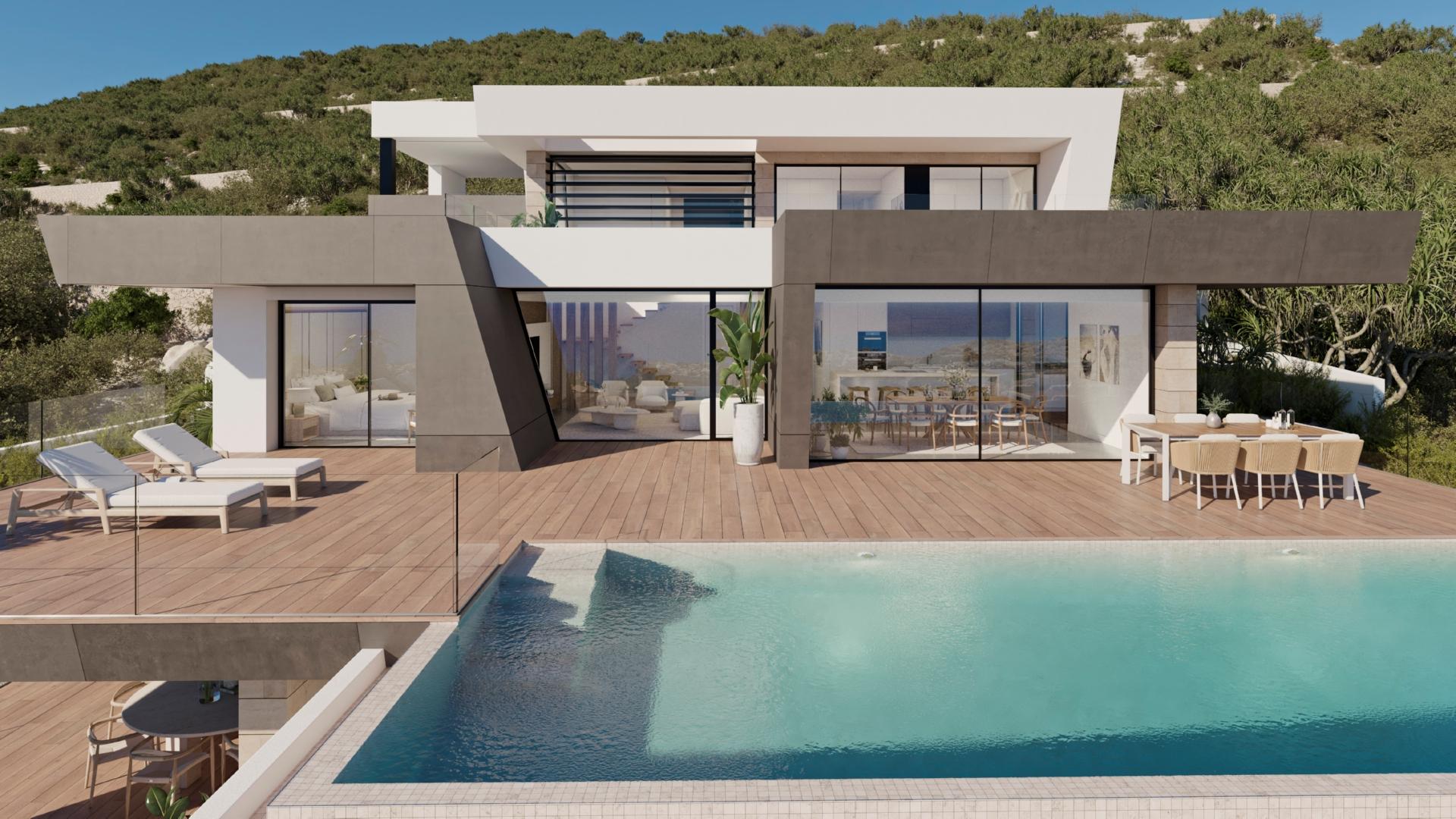 3 bedroom Villa in Benitachell - Cumbre del Sol in Medvilla Spanje