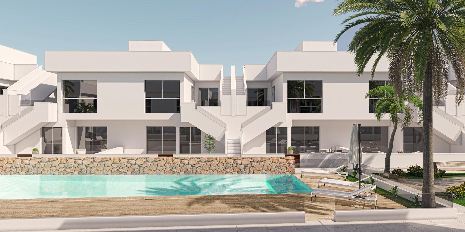 2 bedroom Apartment with terrace in Pilar de la Horadada in Medvilla Spanje