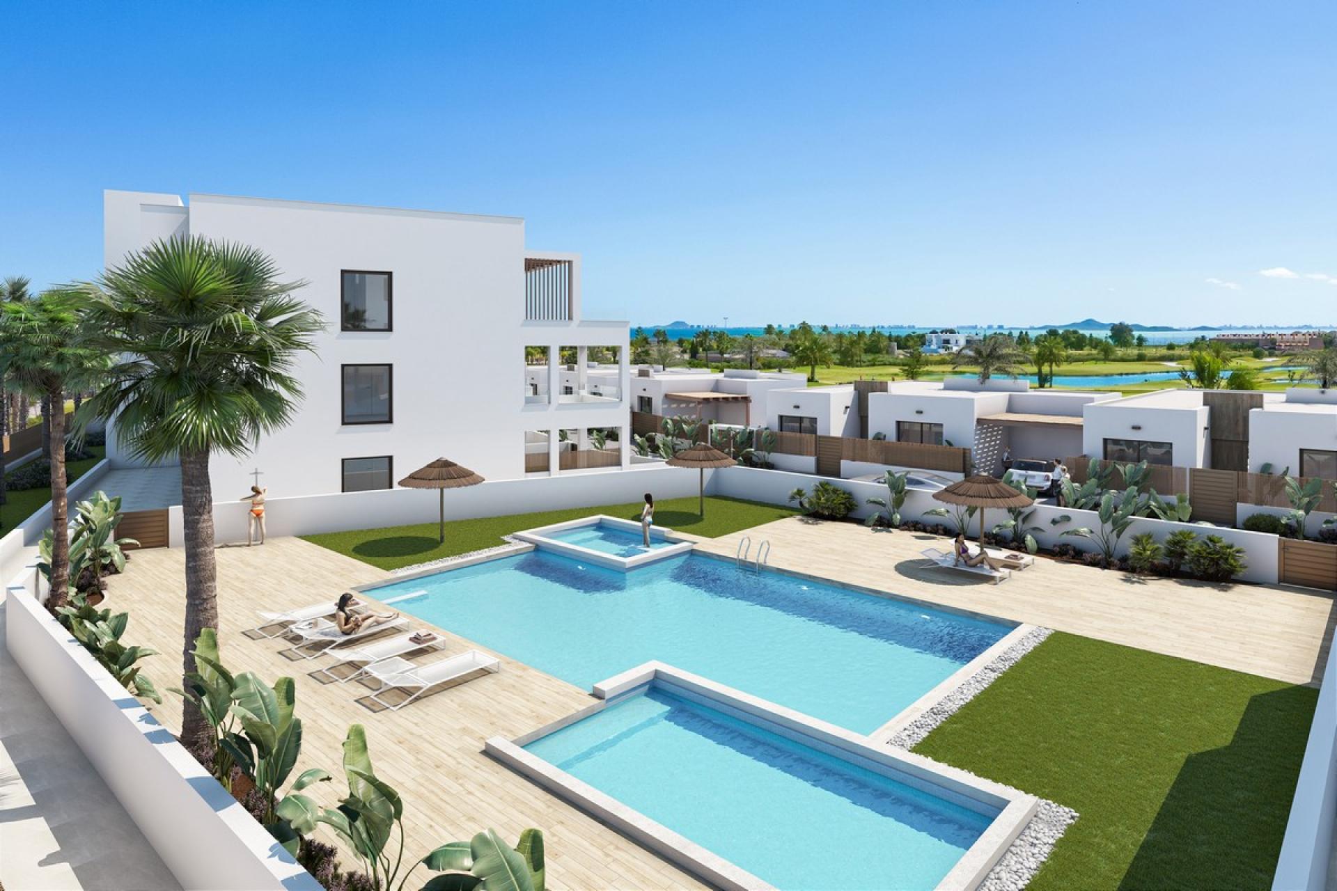 2 bedroom Apartment with garden in Los Alcazares - New build in Medvilla Spanje