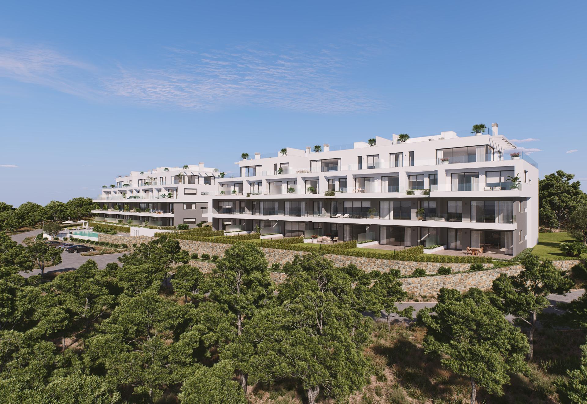 3 bedroom Apartments - solarium in Las Colinas Golf in Medvilla Spanje