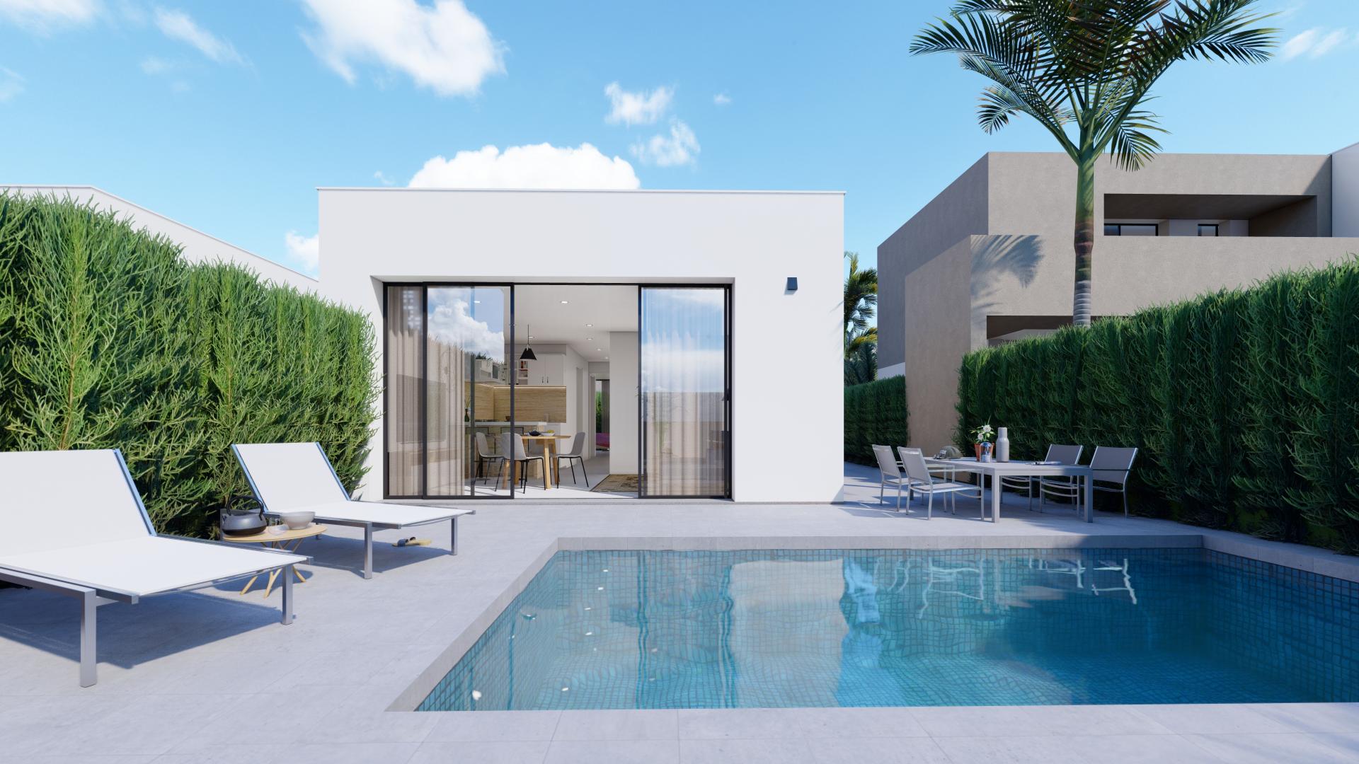 2 bedroom Villa in Los Urrutias in Medvilla Spanje