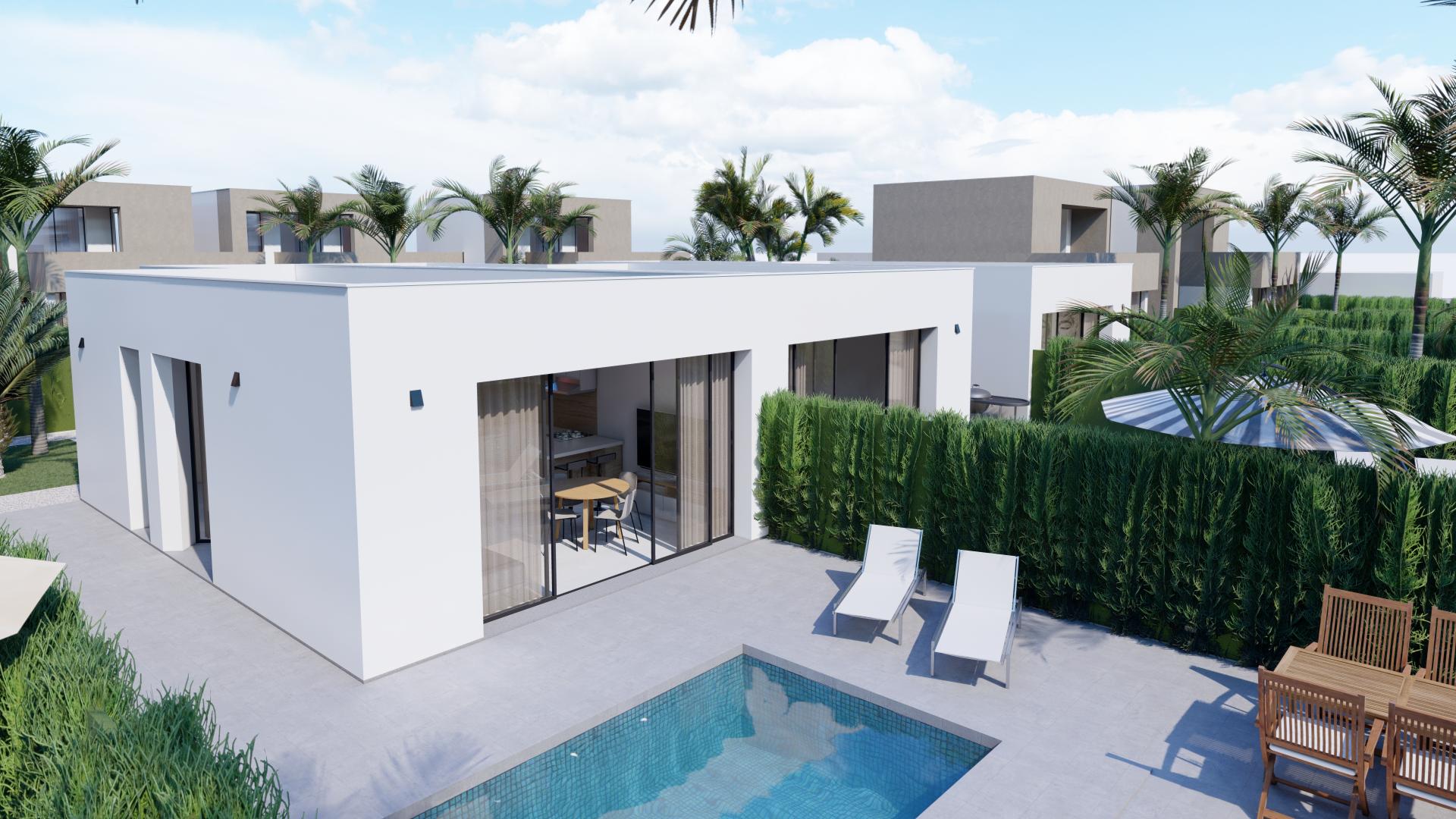 2 bedroom Villa in Los Urrutias - New build in Medvilla Spanje