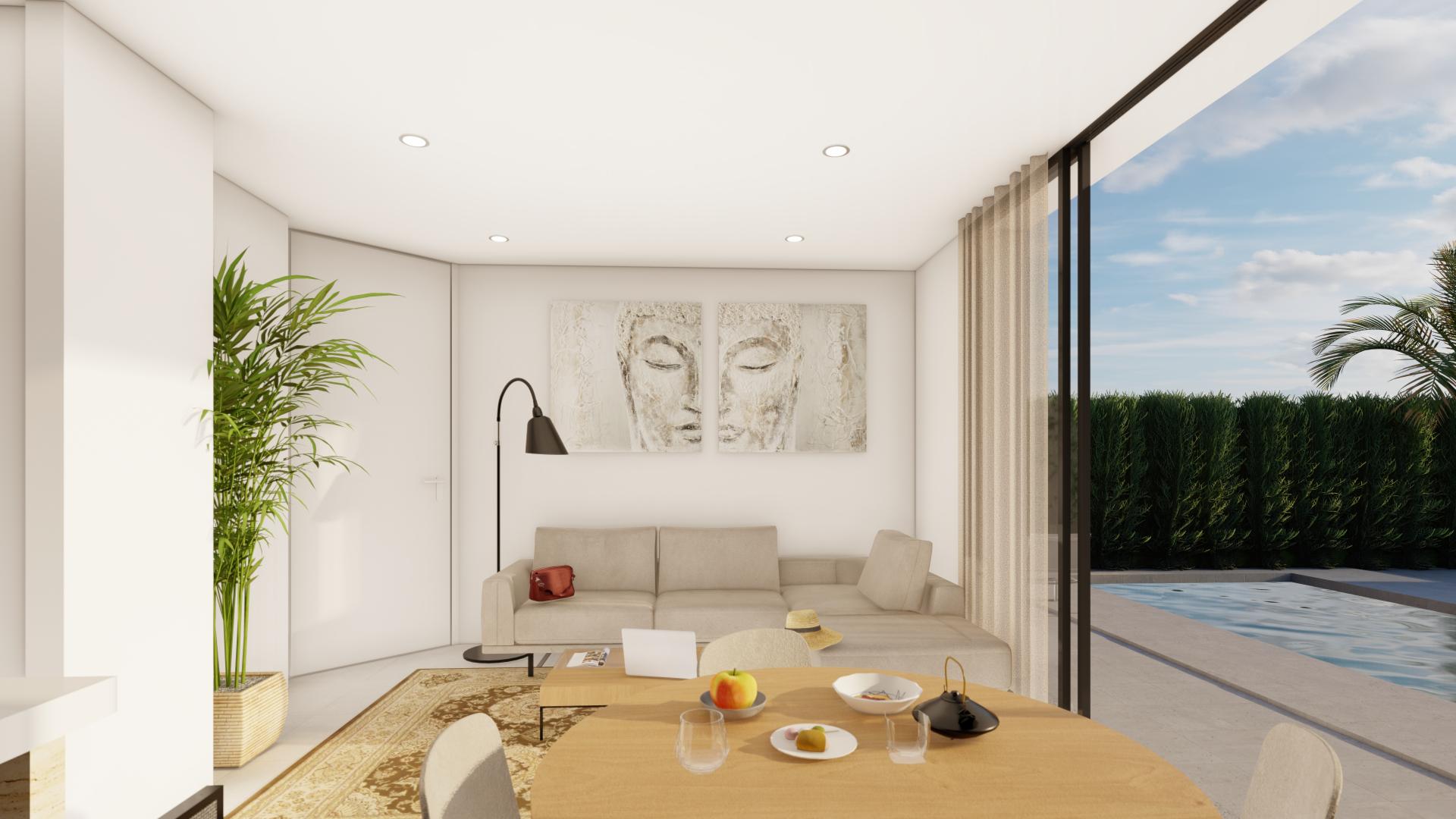 2 bedroom Villa in Los Urrutias in Medvilla Spanje