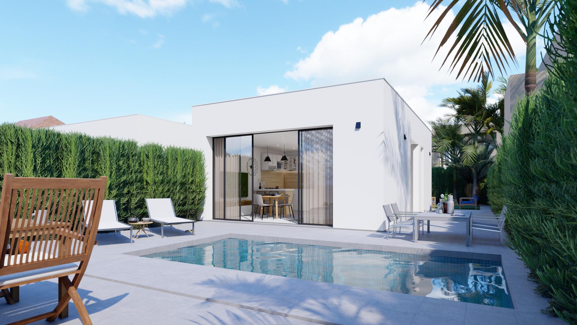2 bedroom Villa in Los Urrutias in Medvilla Spanje