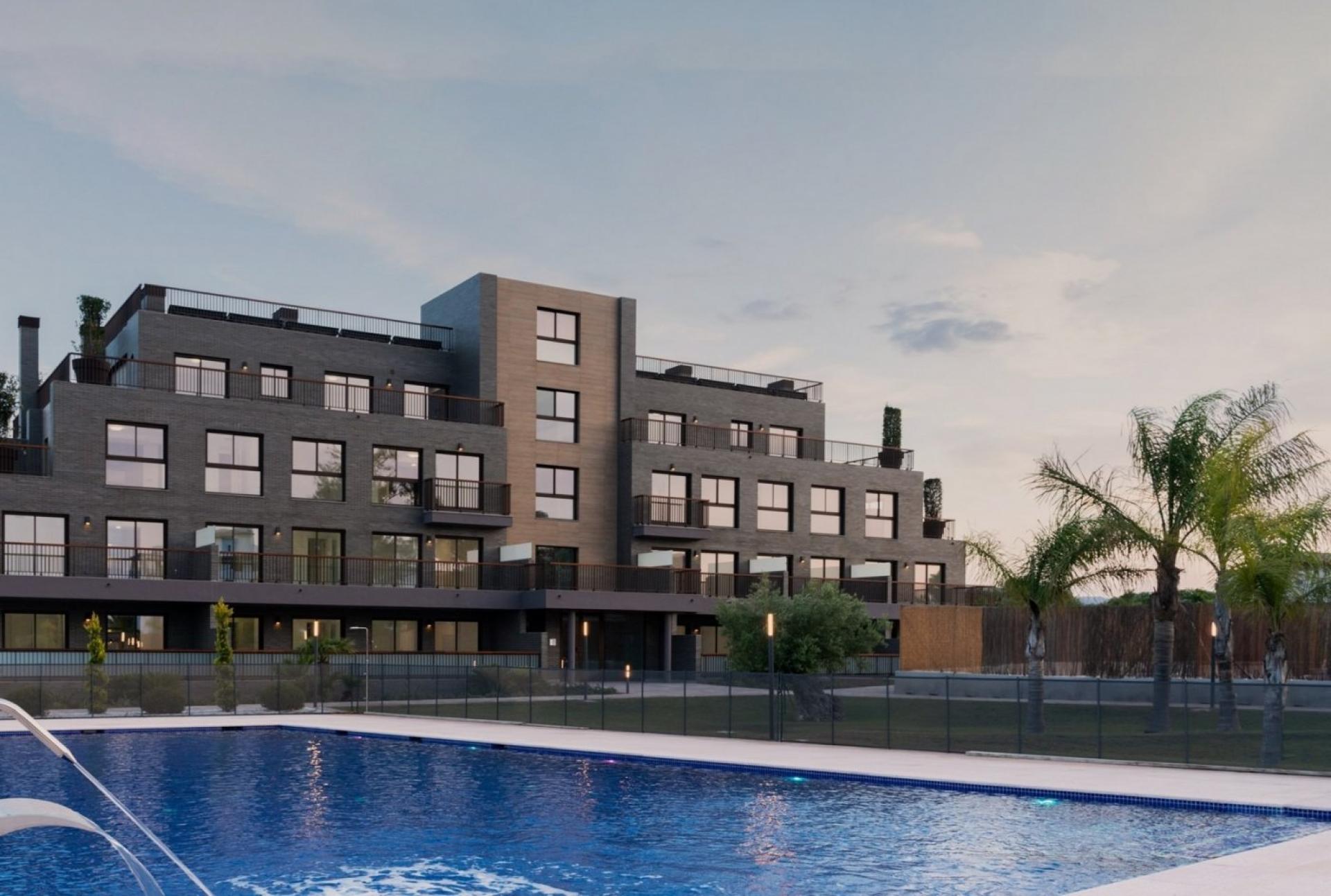 3 bedroom Apartments - solarium in Denia in Medvilla Spanje