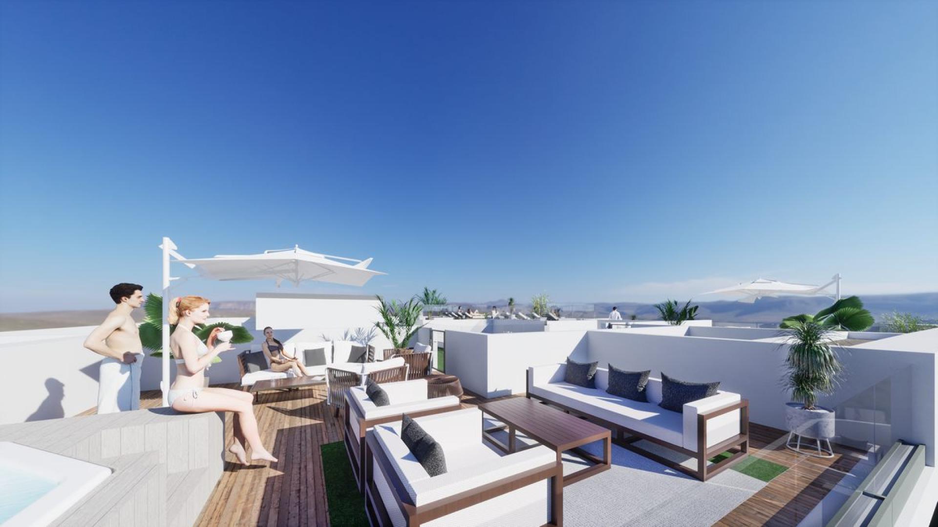 3 bedroom Apartments - solarium in Torrevieja in Medvilla Spanje