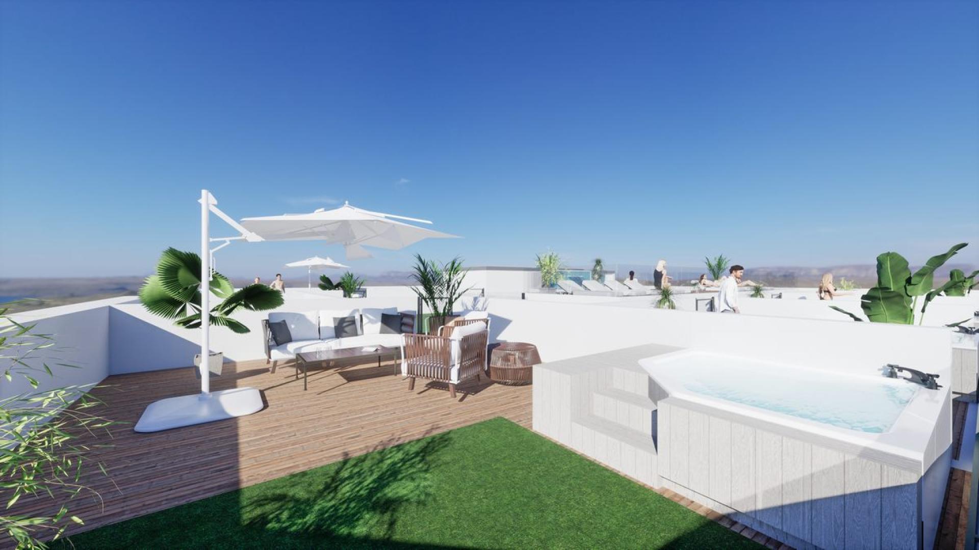 3 bedroom Apartments - solarium in Torrevieja in Medvilla Spanje