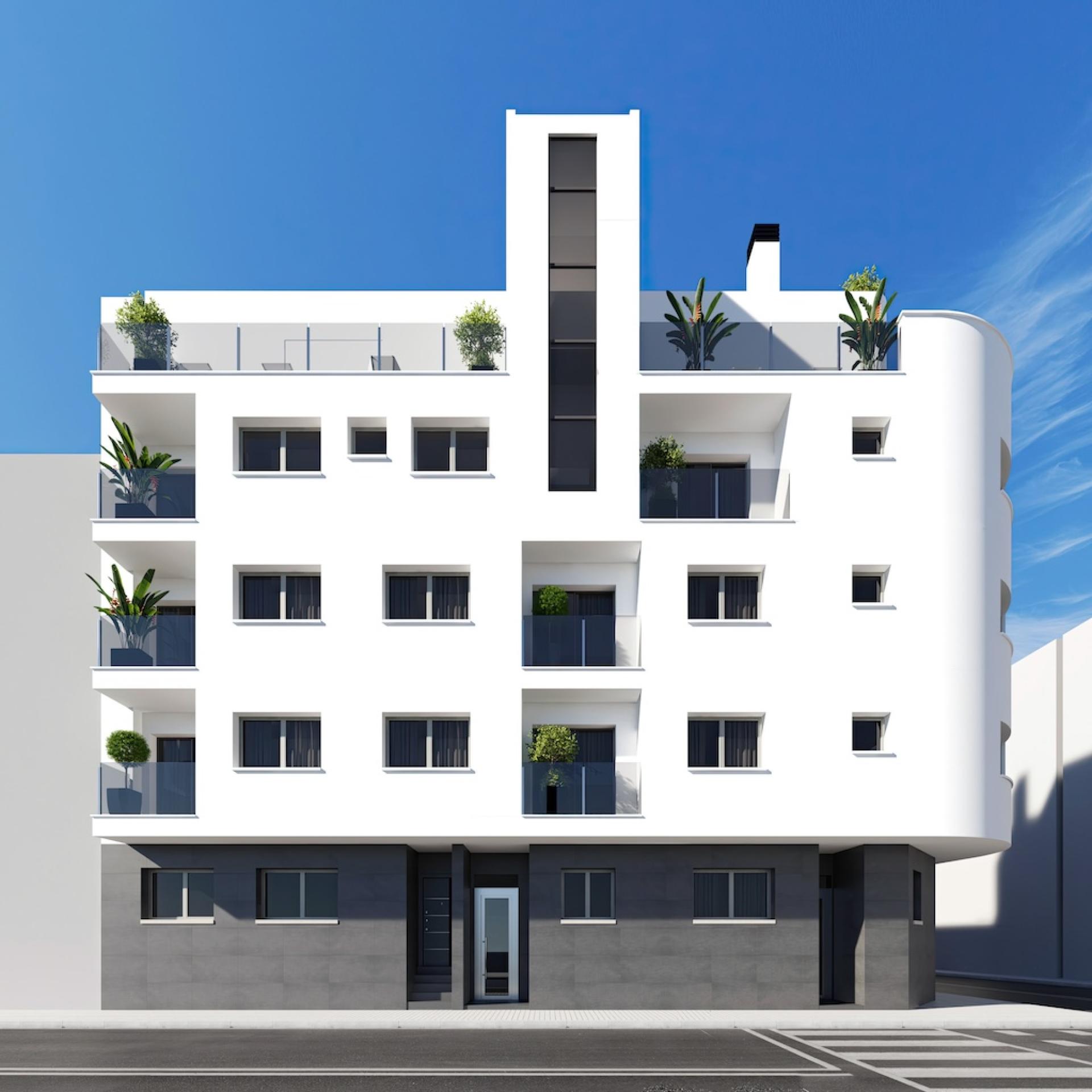 1 bedroom Apartment with terrace in Torrevieja in Medvilla Spanje