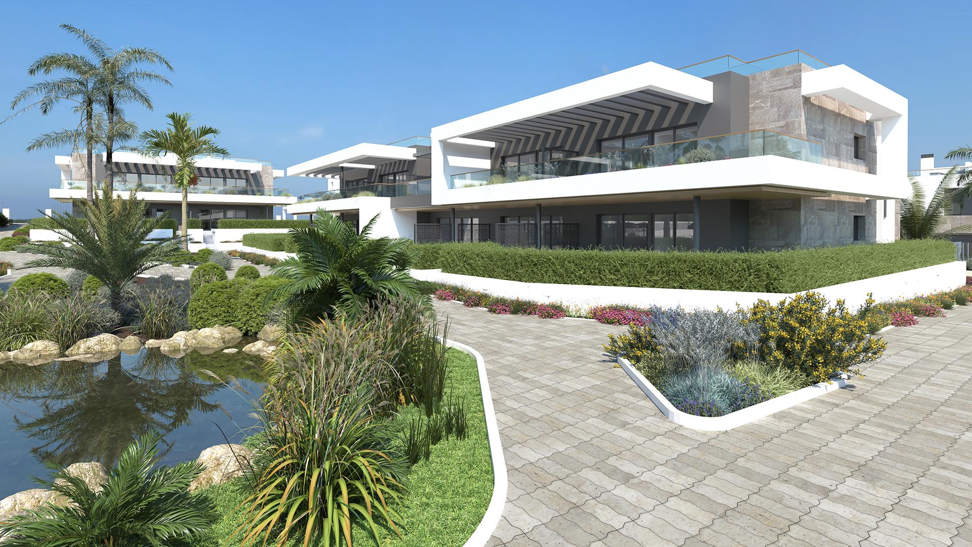 3 bedroom Apartment with garden in Torrevieja in Medvilla Spanje