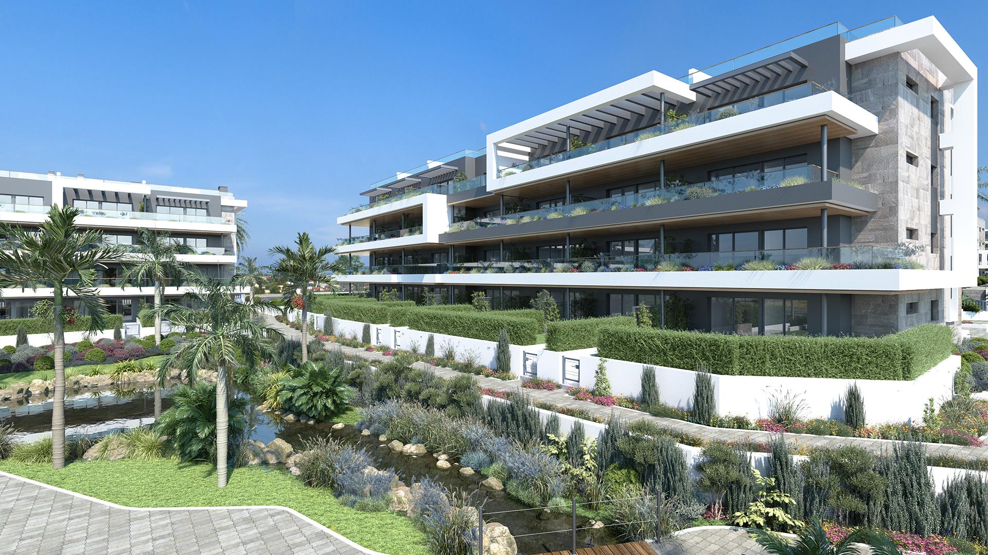 1 bedroom Apartment with terrace in Torrevieja - New build in Medvilla Spanje