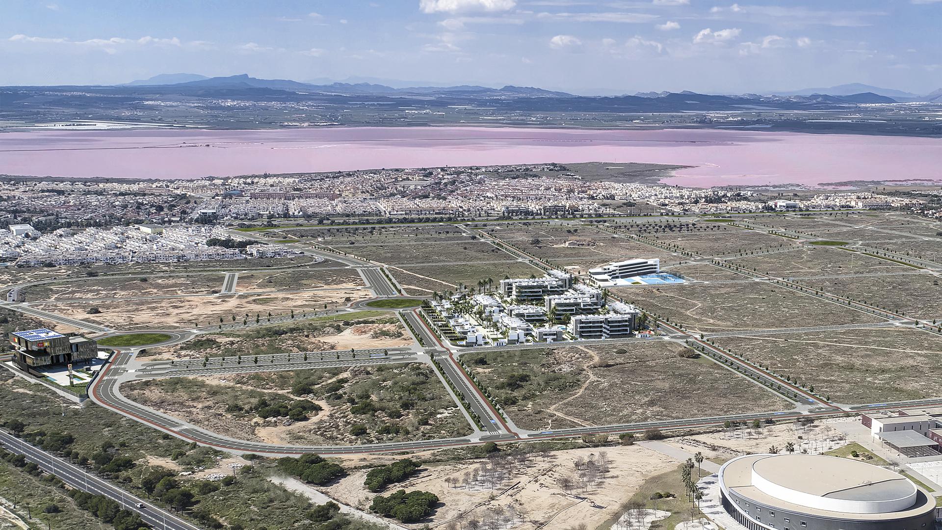 2 bedroom Apartments - solarium in Torrevieja in Medvilla Spanje